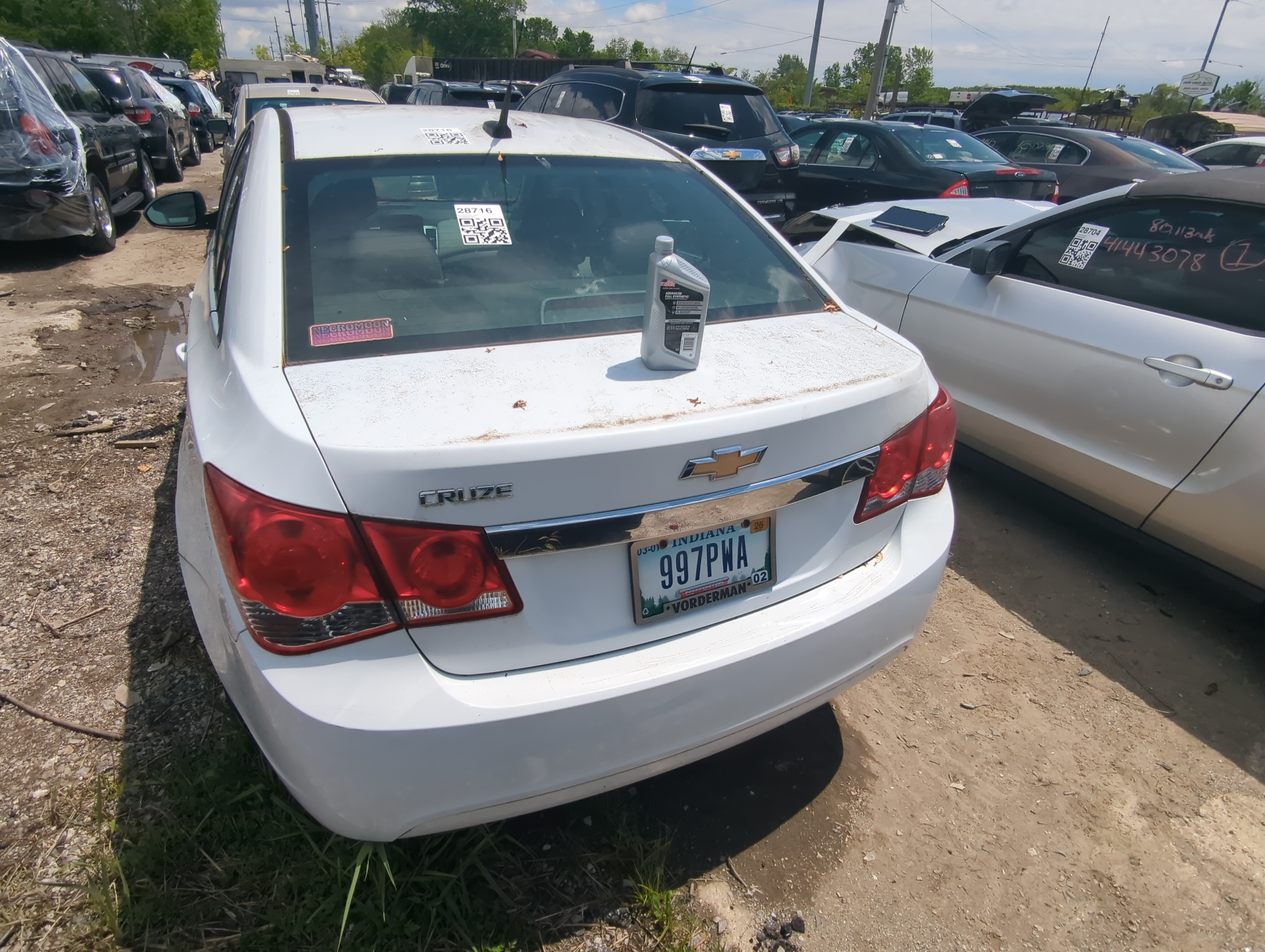 Picture of 2011-2016 Chevrolet Cruze Trunk/decklid/hatch/tailgate Oem 924030