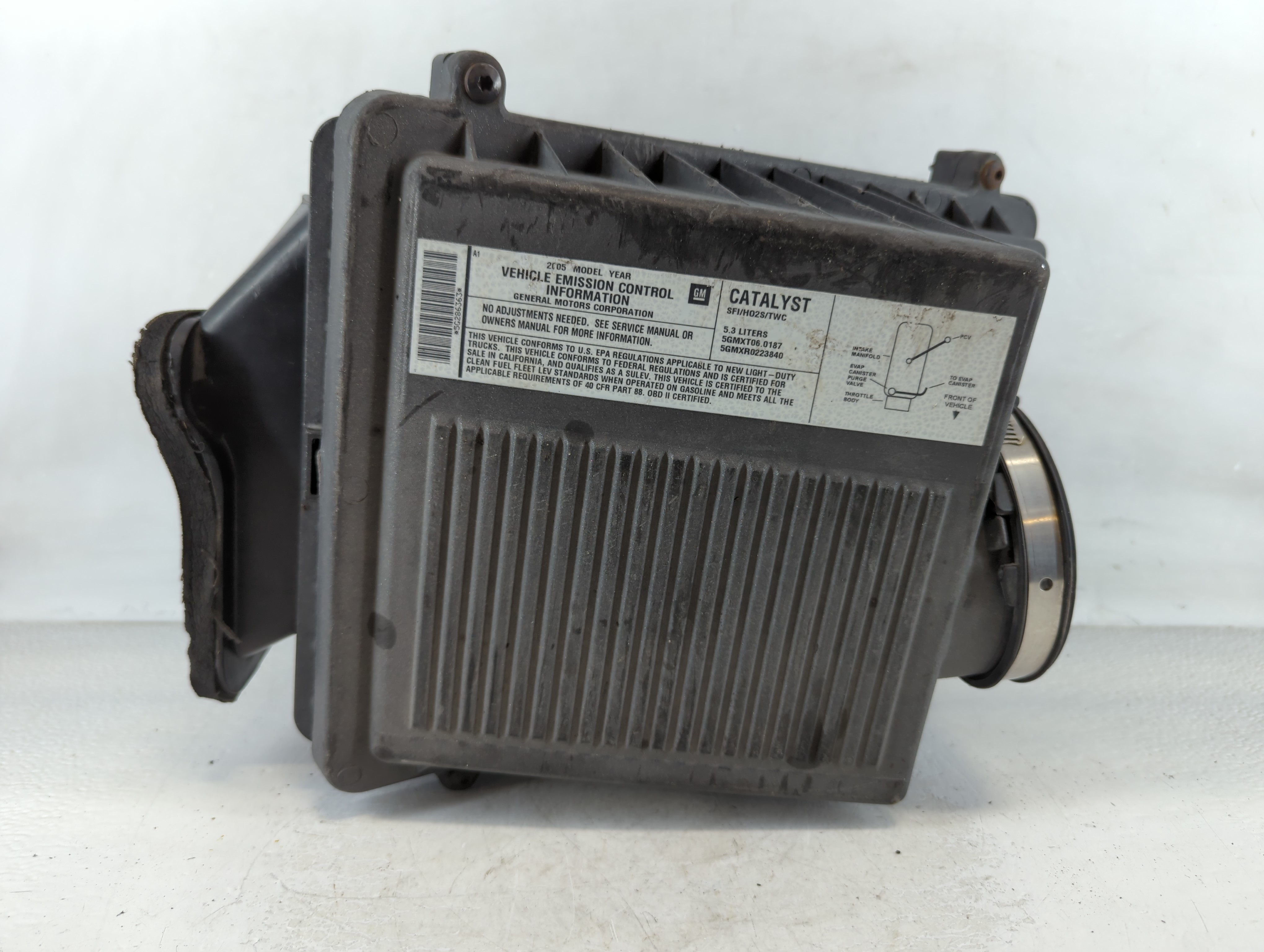 2003-2007 Gmc Sierra 1500 Air Cleaner Intake-duct Hose Tube 924152 - Oemusedautoparts1.com