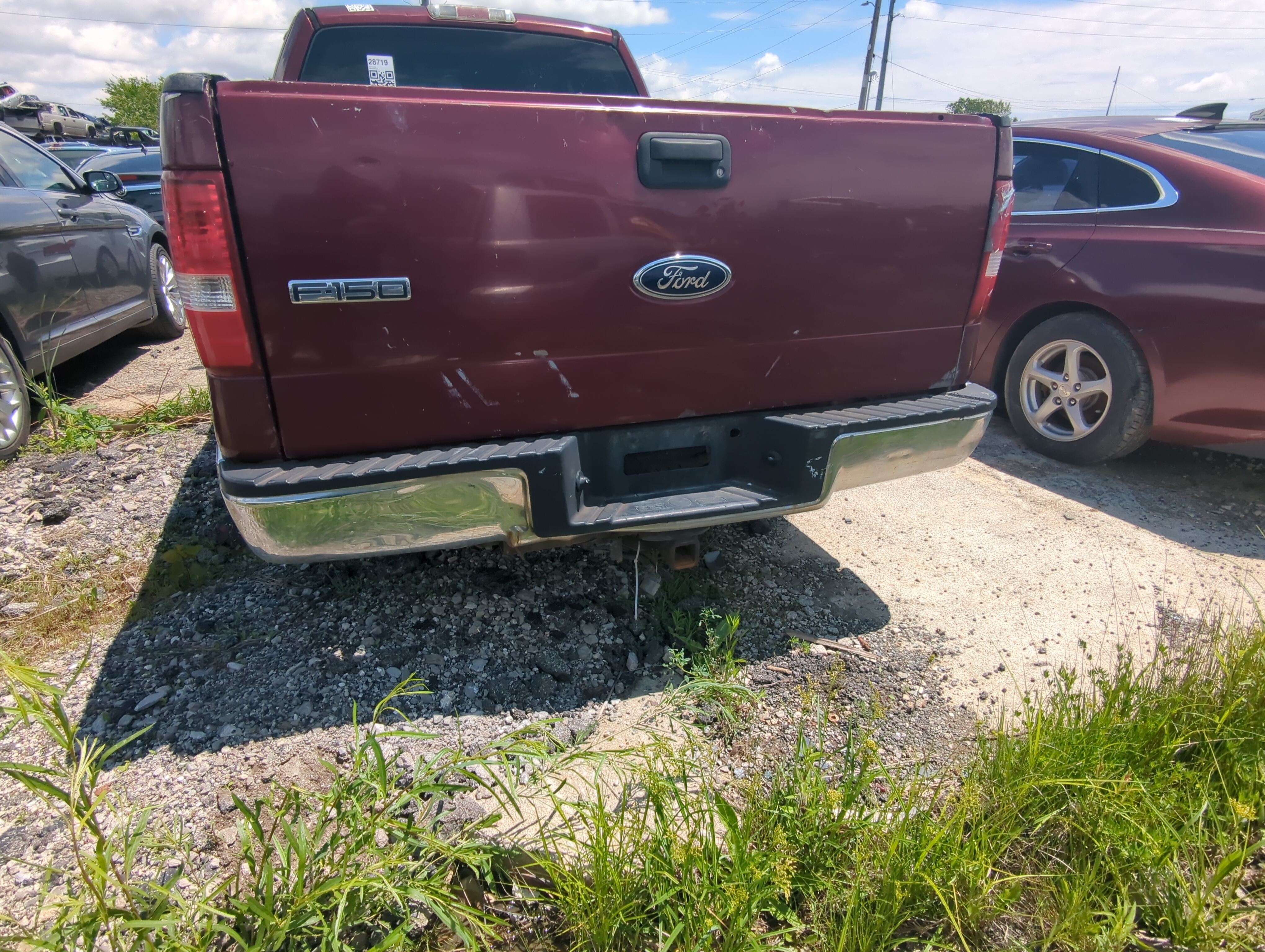 Picture of 2006-2008 Ford F-150 Rear Bumper Assembly Oem 924284
