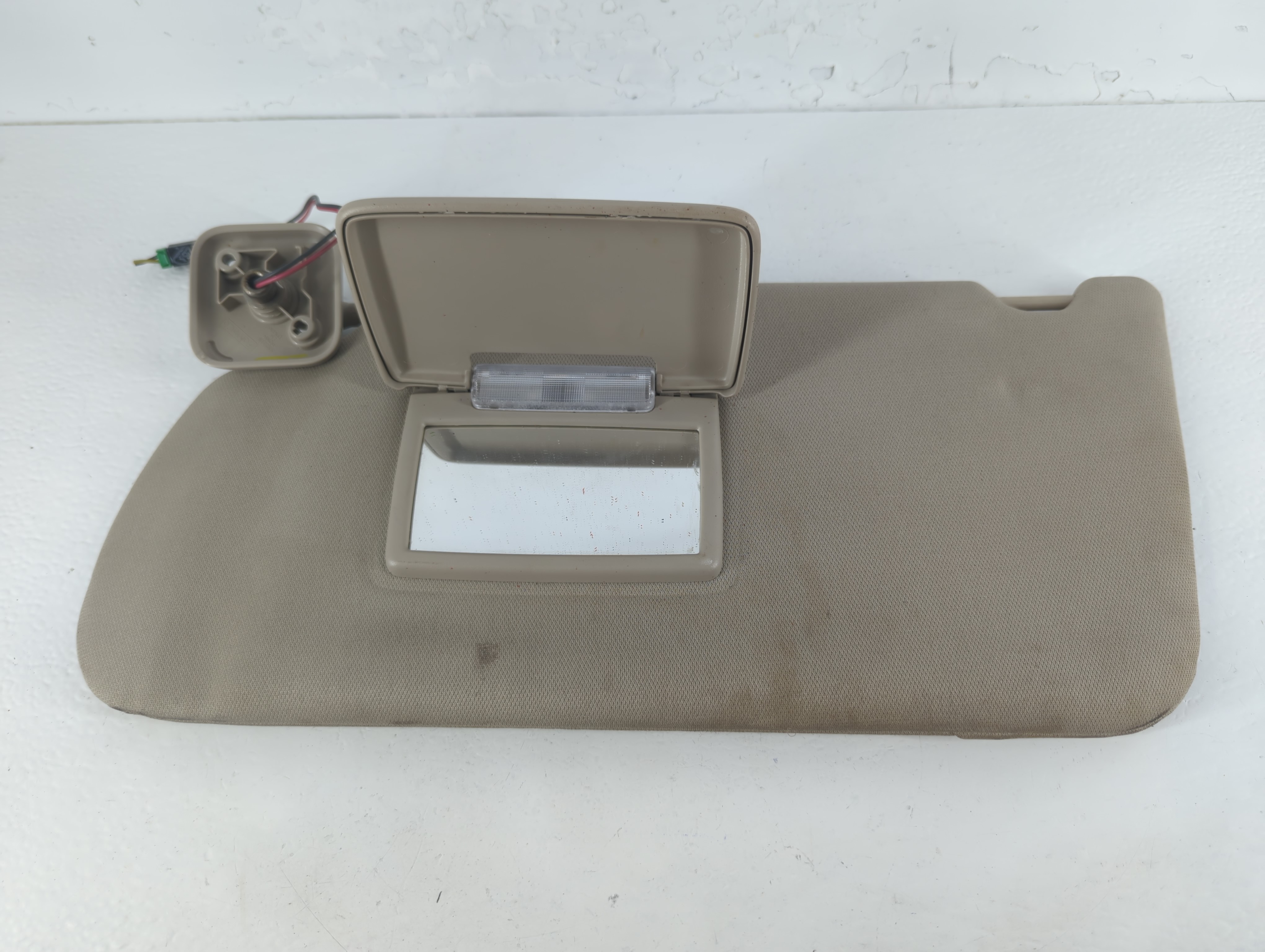 2009-2012 Ford Flex Passenger Sun Visor Mirror Right Sunvisor Grey 924344 - Oemusedautoparts1.com