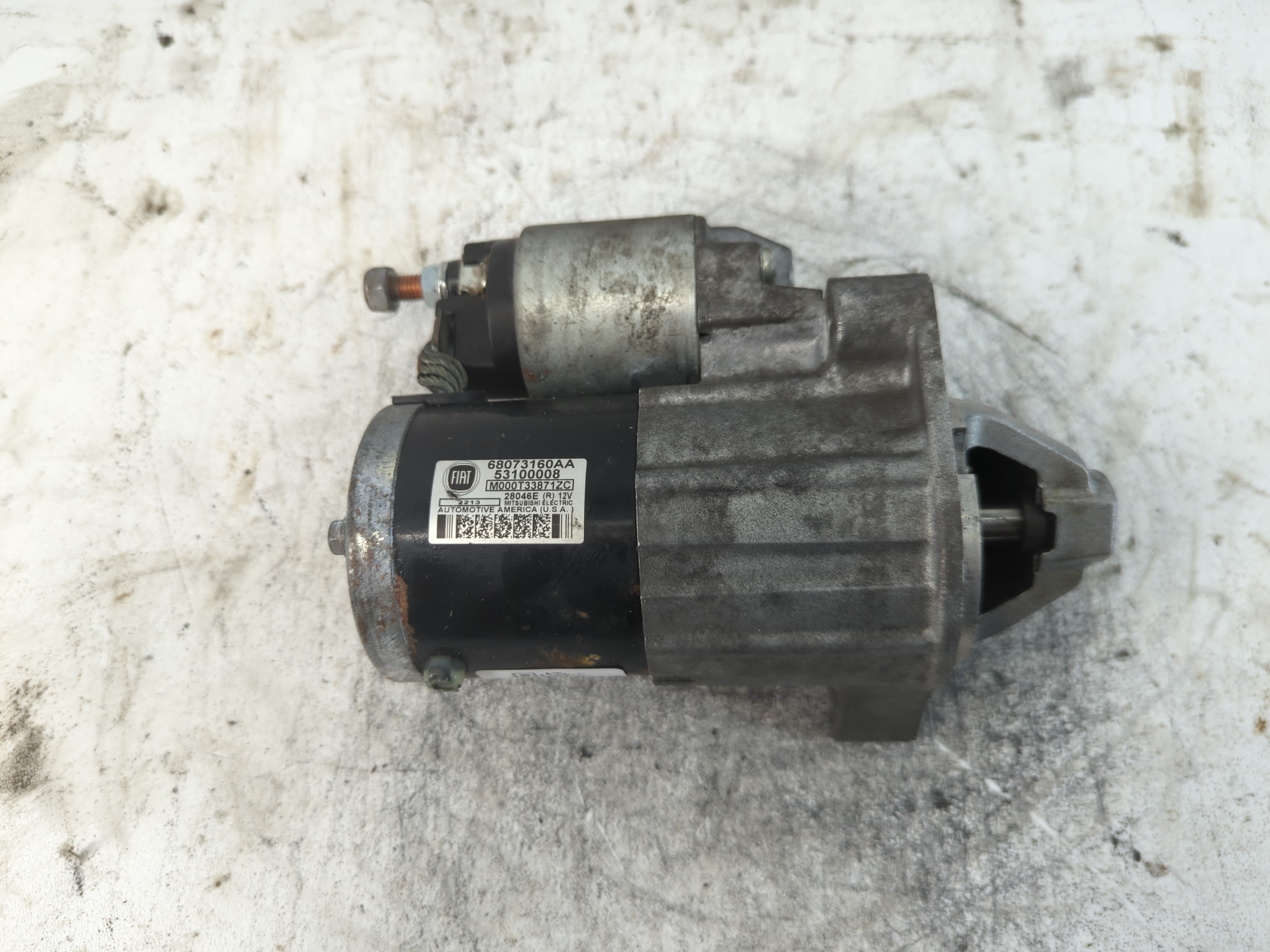 2012-2017 Fiat 500 Car Starter Motor Solenoid Oem 924575 - Oemusedautoparts1.com