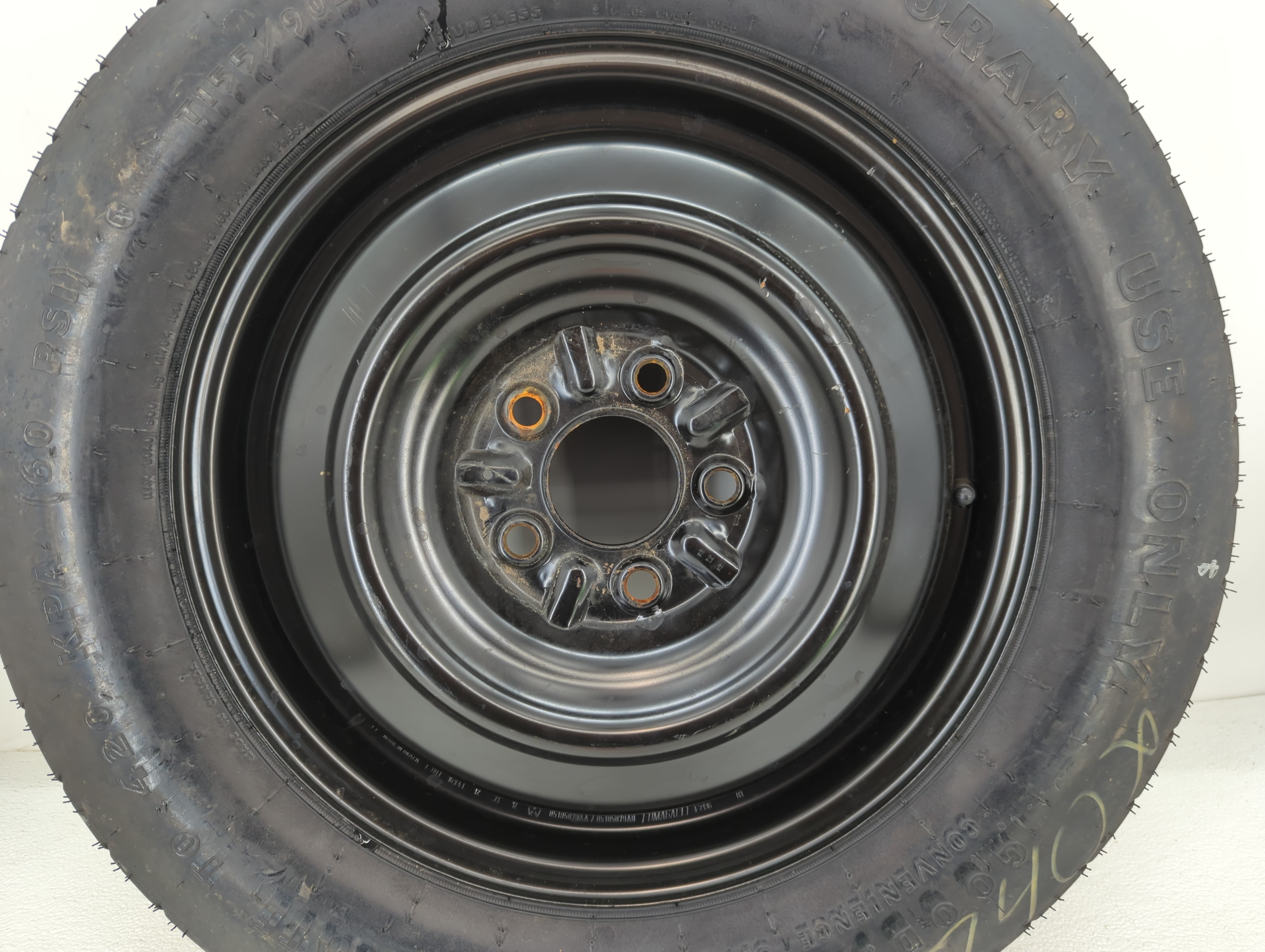 2011-2014 Chrysler 200 Spare Donut Tire Wheel Rim Oem 924619 - Oemusedautoparts1.com
