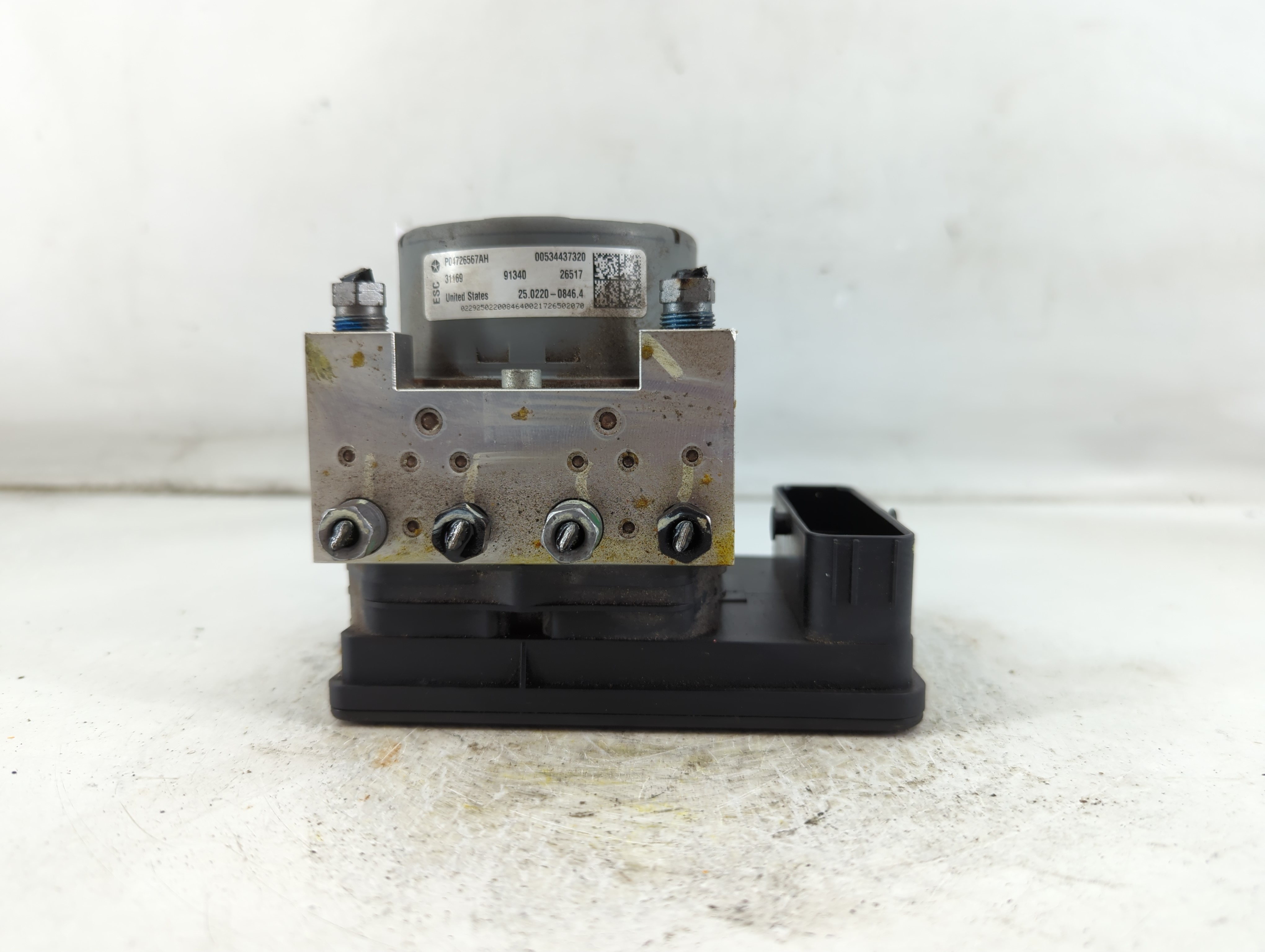 2018 Jeep Compass Abs Pump Control Module 924814 - Oemusedautoparts1.com