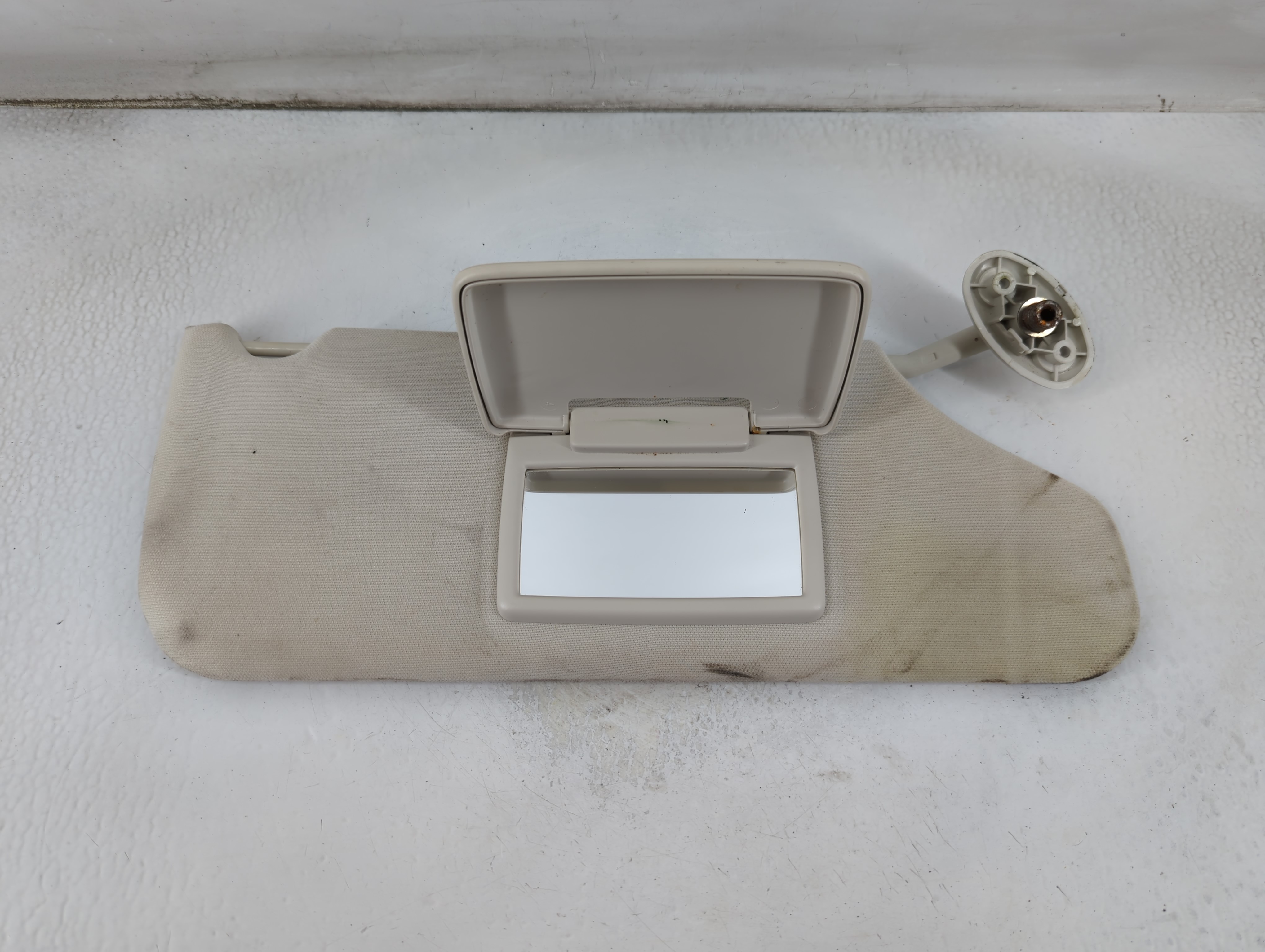 2008-2010 Dodge Avenger Passenger Sun Visor Mirror Right Sunvisor Cream 925067 - Oemusedautoparts1.com