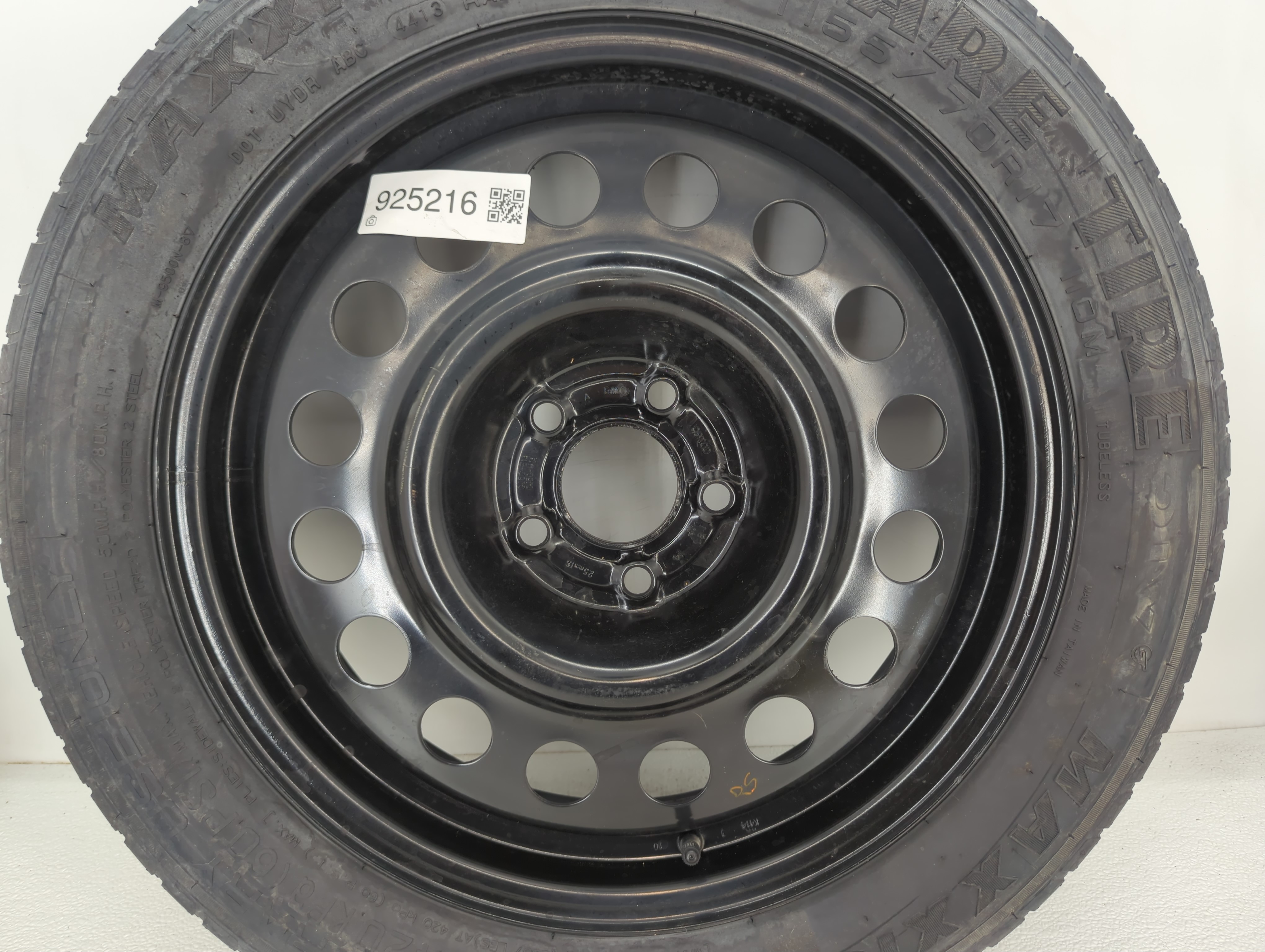 2013-2019 Ford Escape Spare Donut Tire Wheel Rim Oem 925216 - Oemusedautoparts1.com