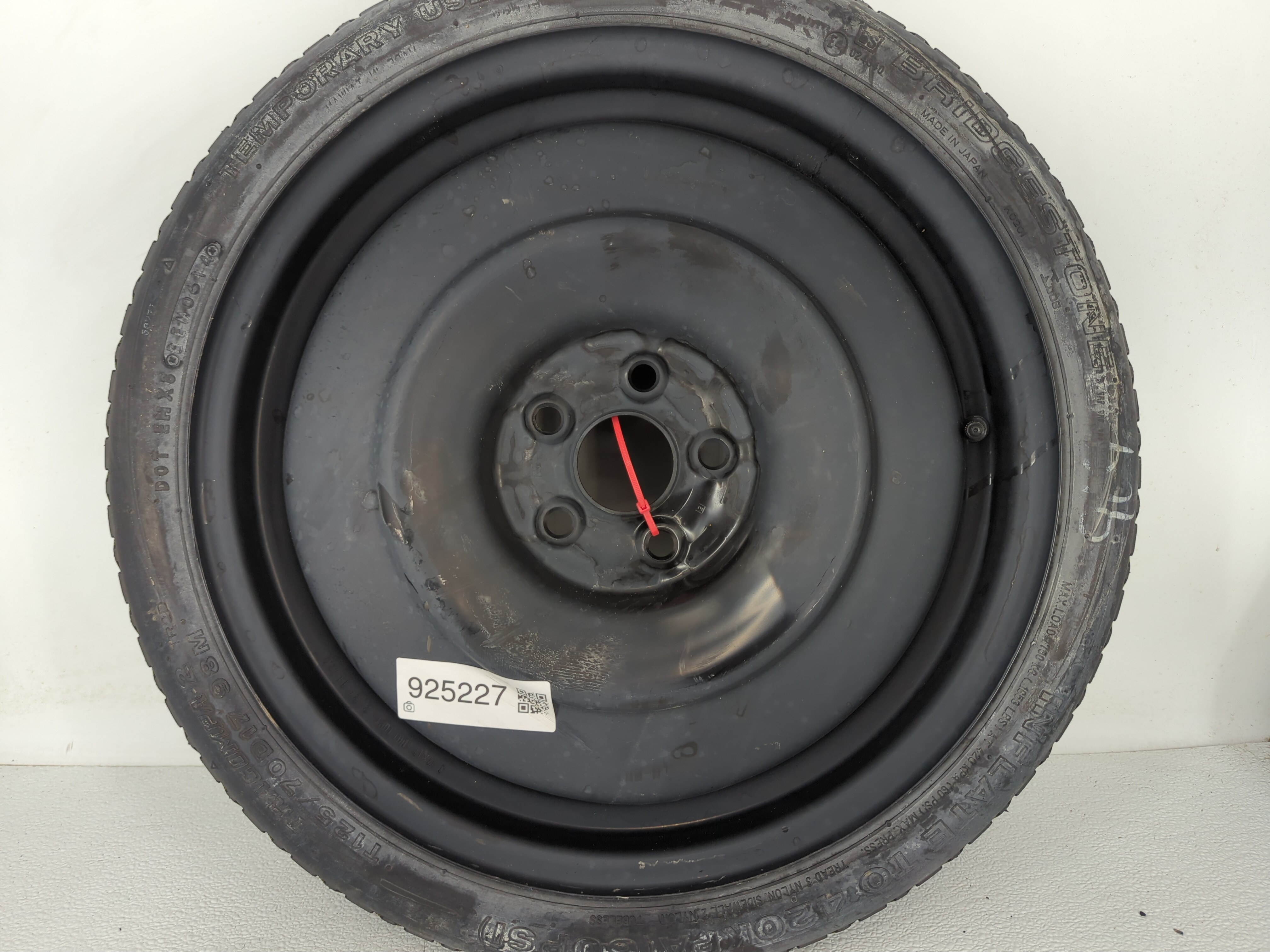 Picture of 2004-2008 Mazda Rx-8 Spare Donut Tire Wheel Rim Oem 925227