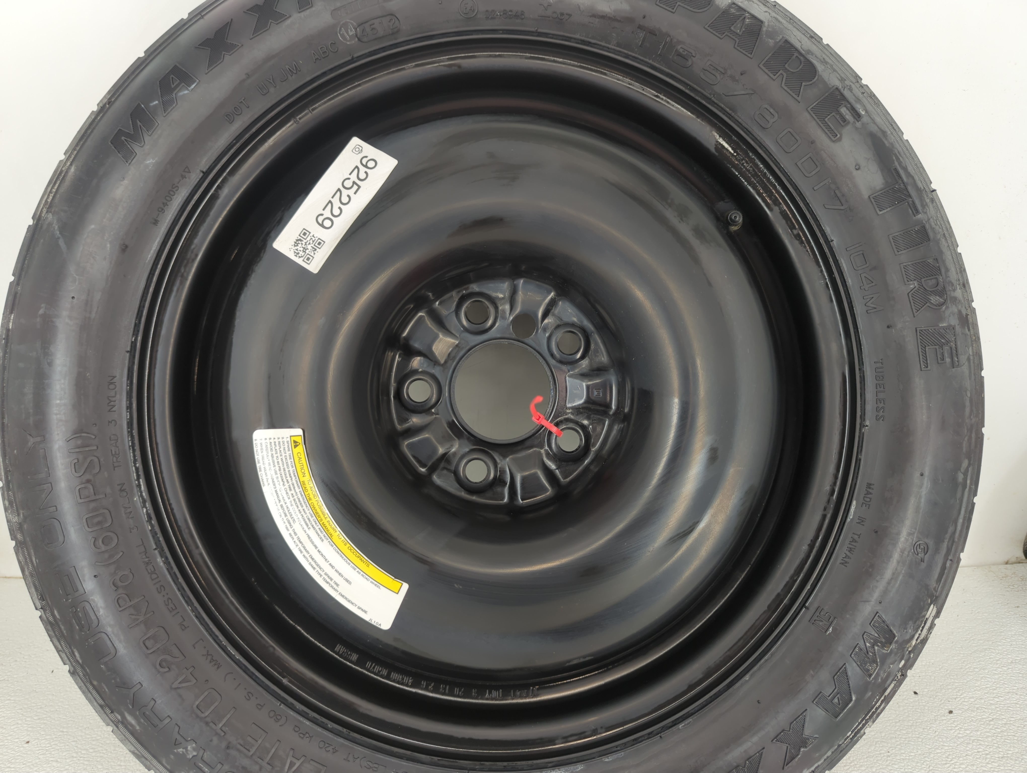 2014-2022 Jeep Cherokee Spare Donut Tire Wheel Rim Oem 925229 - Oemusedautoparts1.com