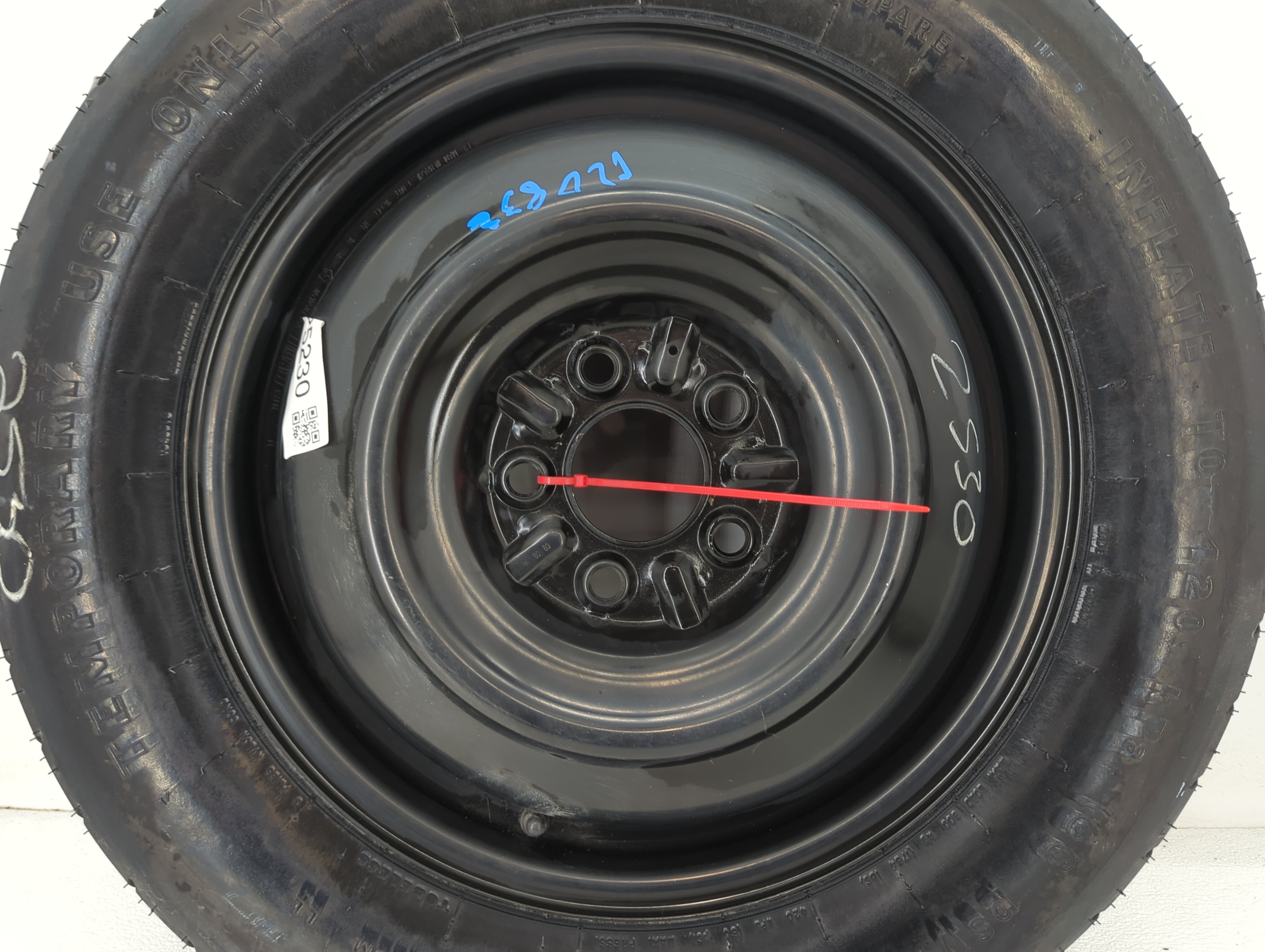 2008-2014 Dodge Avenger Spare Donut Tire Wheel Rim Oem 925230 - Oemusedautoparts1.com