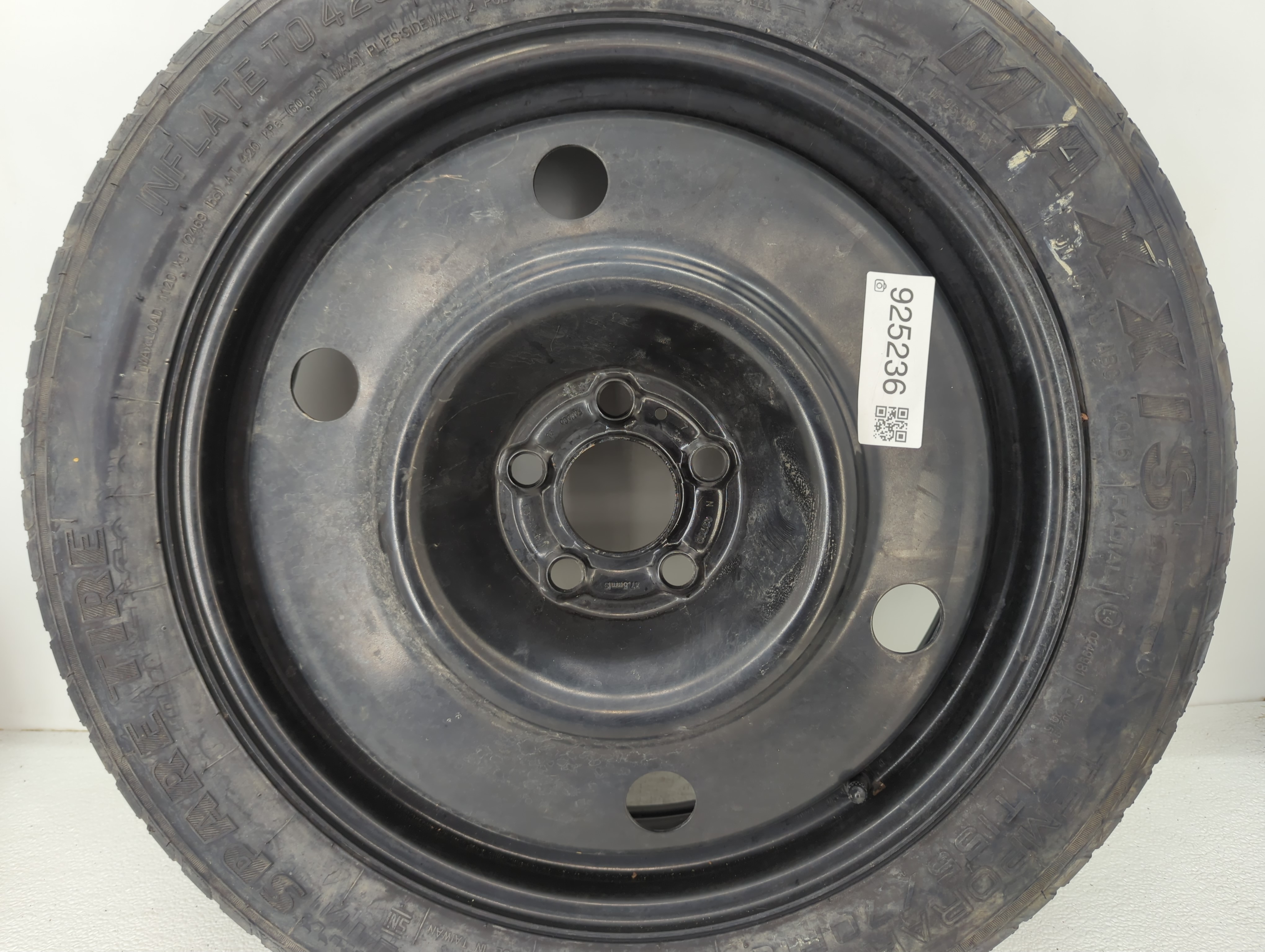 2015-2018 Ford Edge Spare Donut Tire Wheel Rim Oem 925236 - Oemusedautoparts1.com