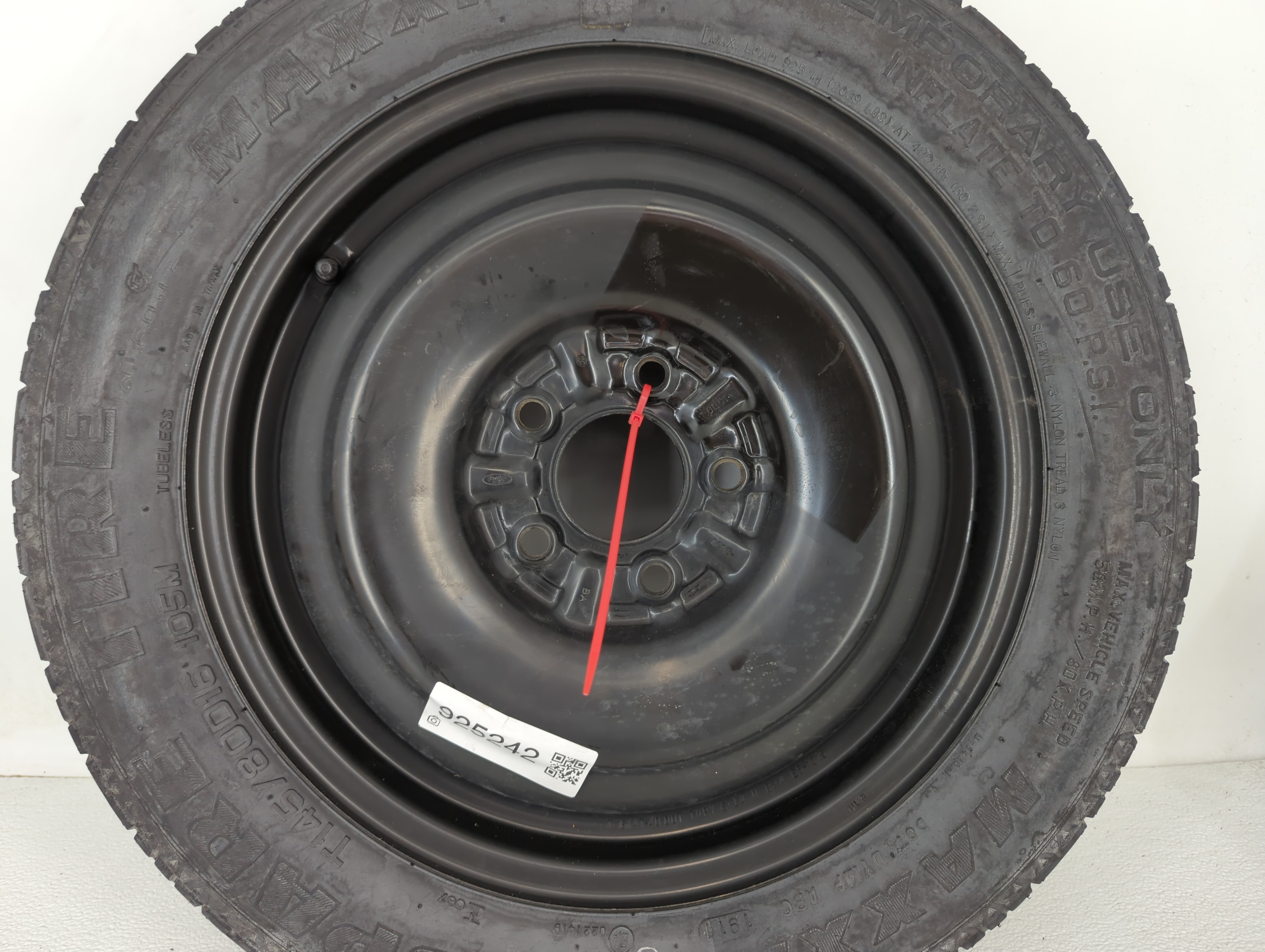 Picture of 1998-2002 Mercury Grand Marquis Spare Donut Tire Wheel Rim Oem 925242