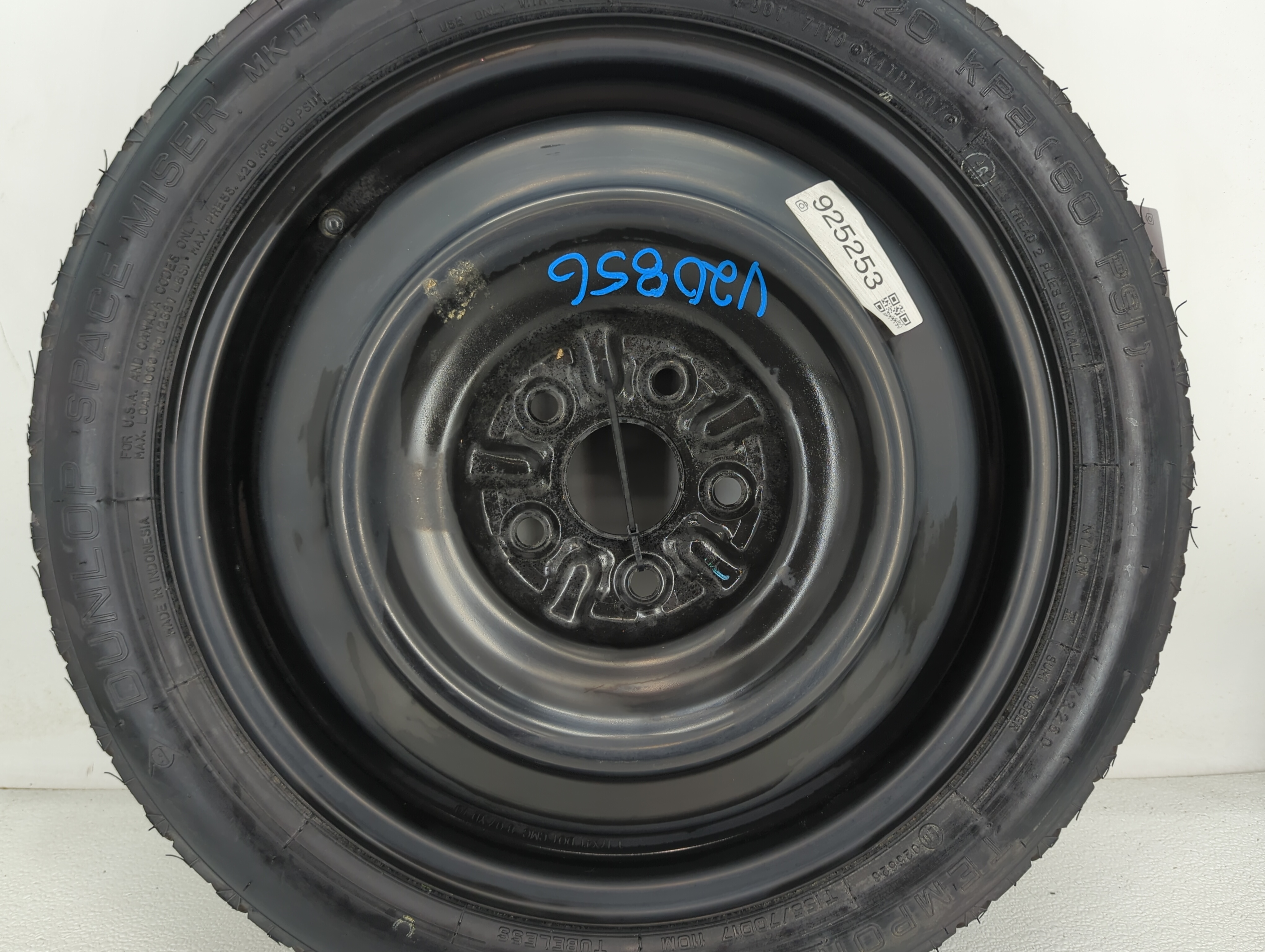 2018-2022 Toyota Camry Spare Donut Tire Wheel Rim Oem 925253 - Oemusedautoparts1.com
