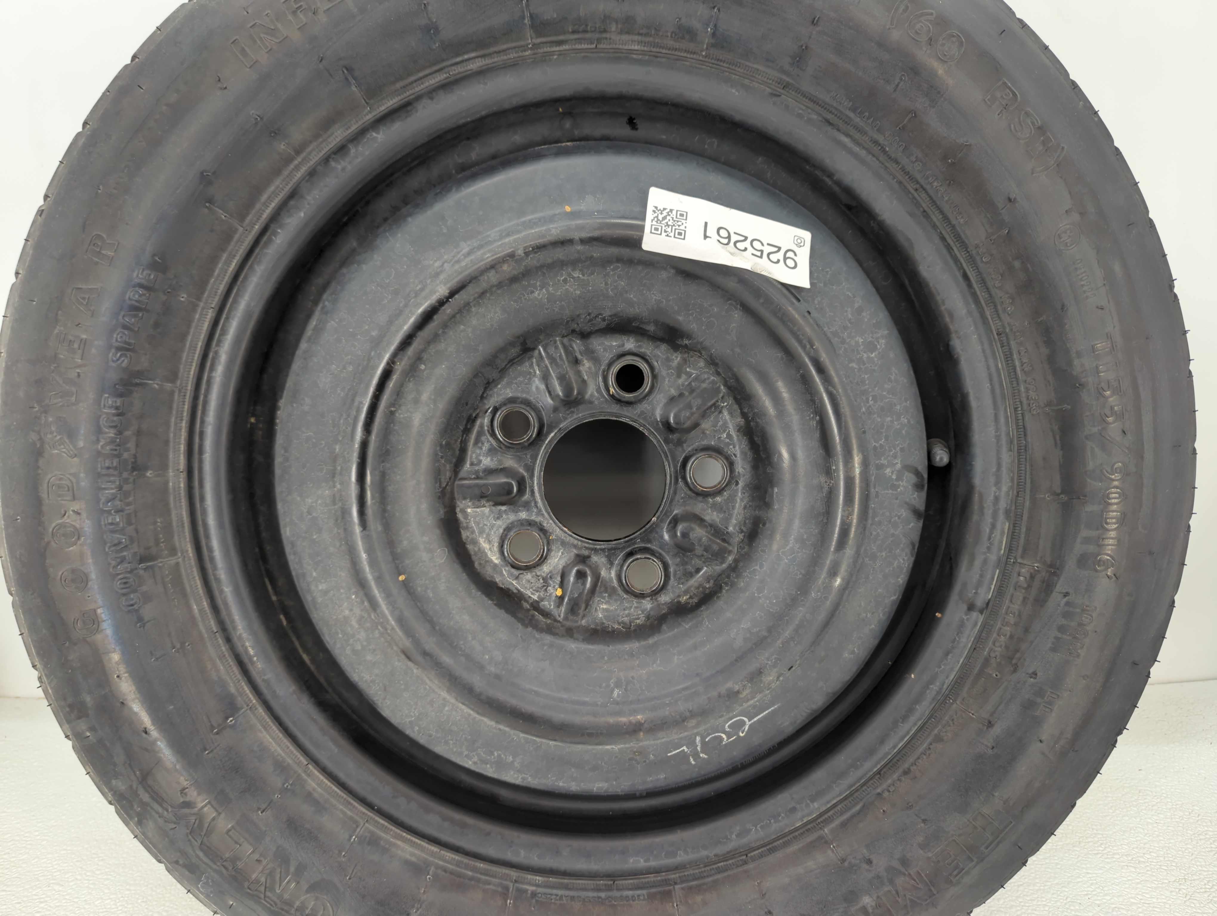 2007-2017 Jeep Patriot Spare Donut Tire Wheel Rim Oem 925261 - Oemusedautoparts1.com