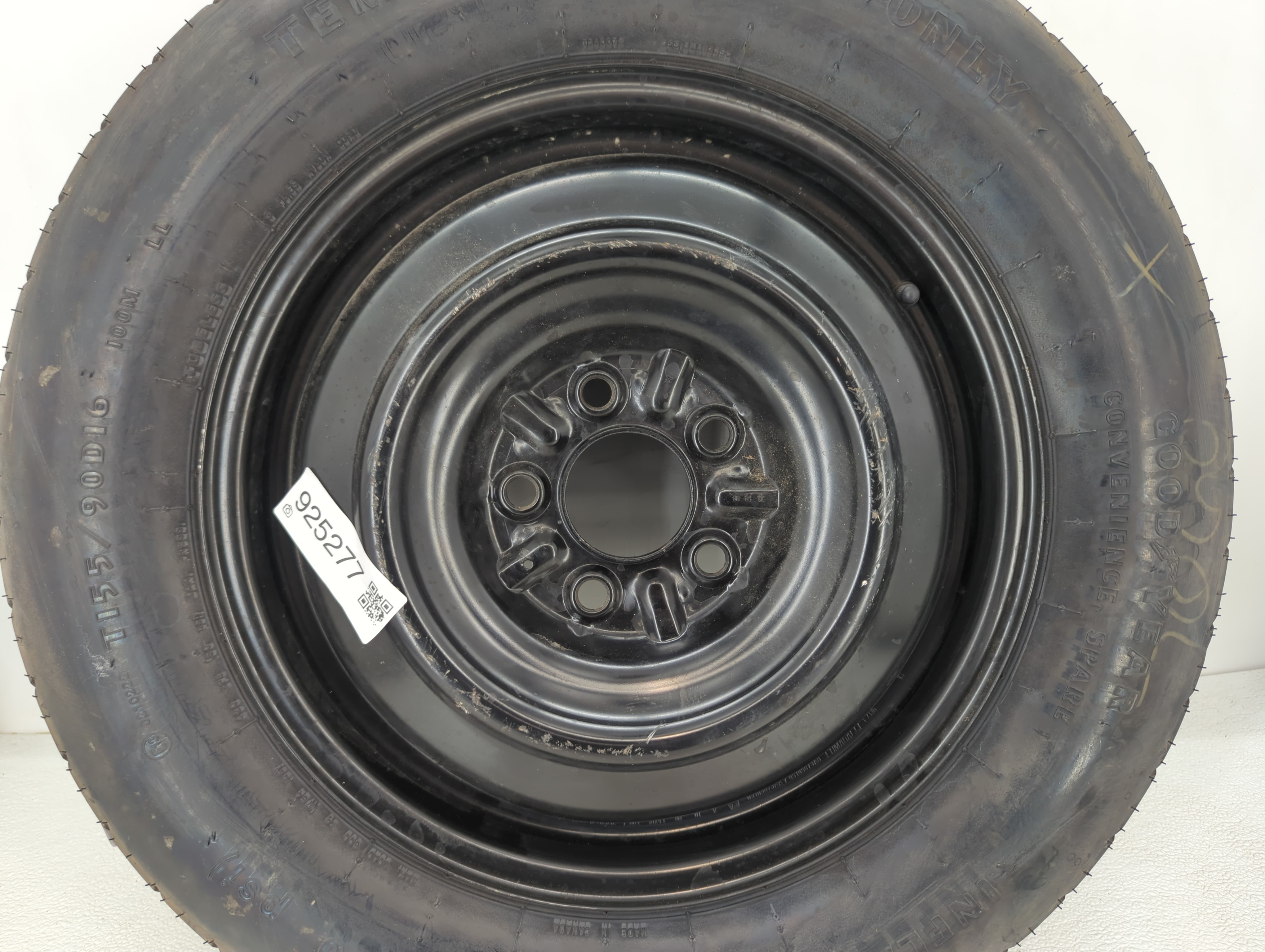Picture of 2011-2014 Chrysler 200 Spare Donut Tire Wheel Rim Oem 925277