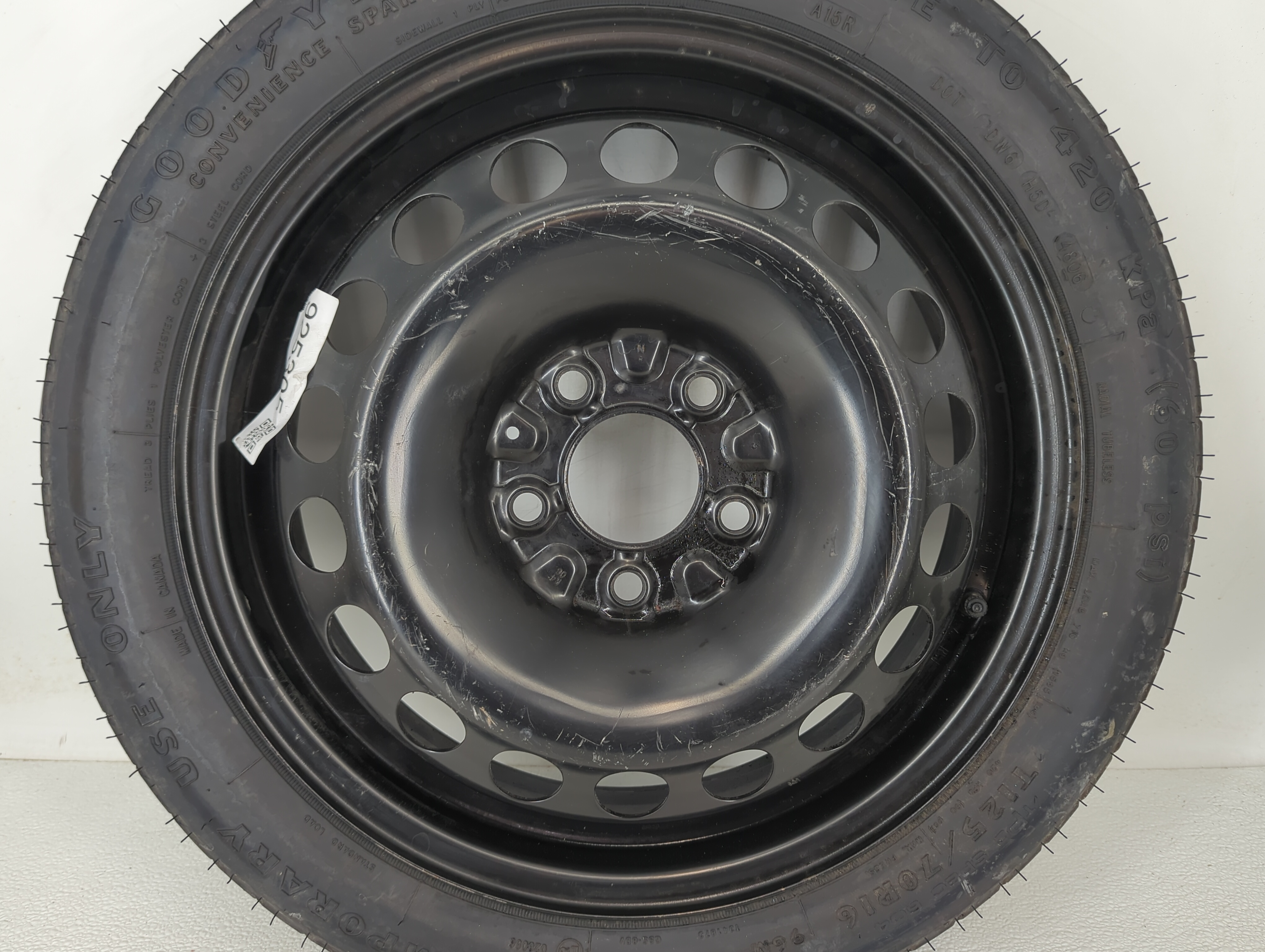 2021-2022 Chevrolet Trailblazer Spare Donut Tire Wheel Rim Oem 925305 - Oemusedautoparts1.com