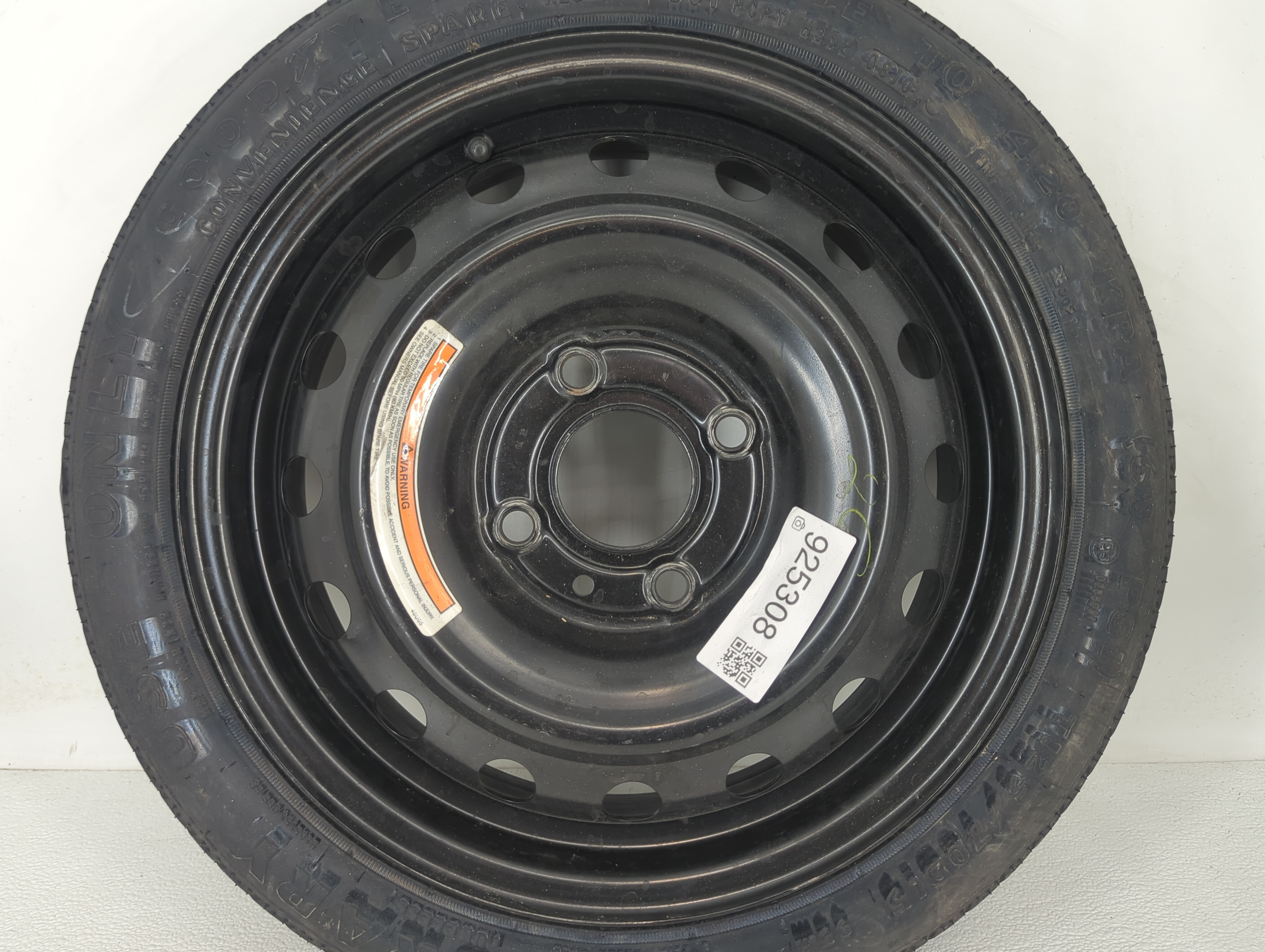 2006-2011 Honda Civic Spare Donut Tire Wheel Rim Oem 925308 - Oemusedautoparts1.com
