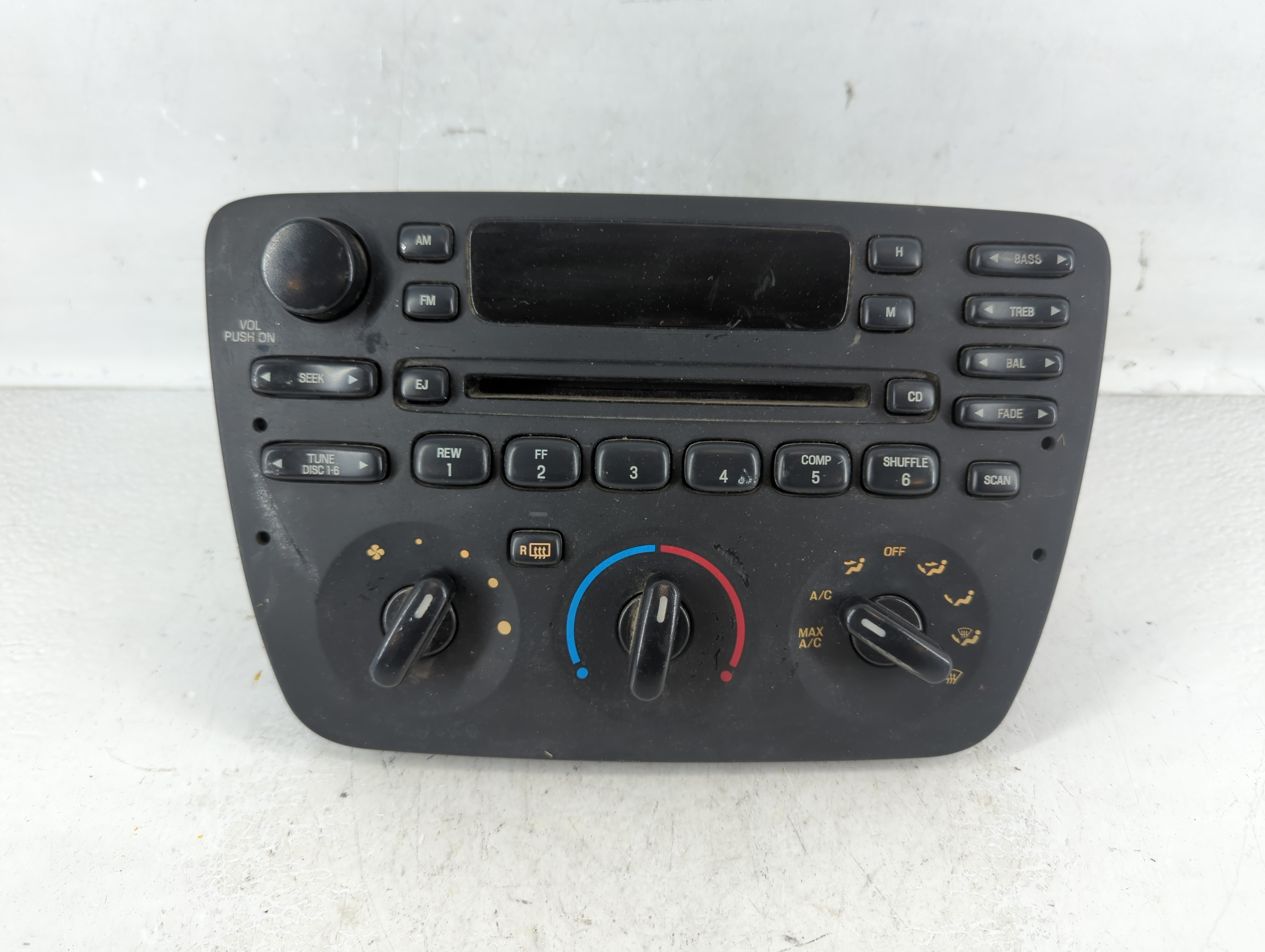 2000-2007 Ford Taurus Am Fm Cd Player Radio Receiver 925356 - Oemusedautoparts1.com