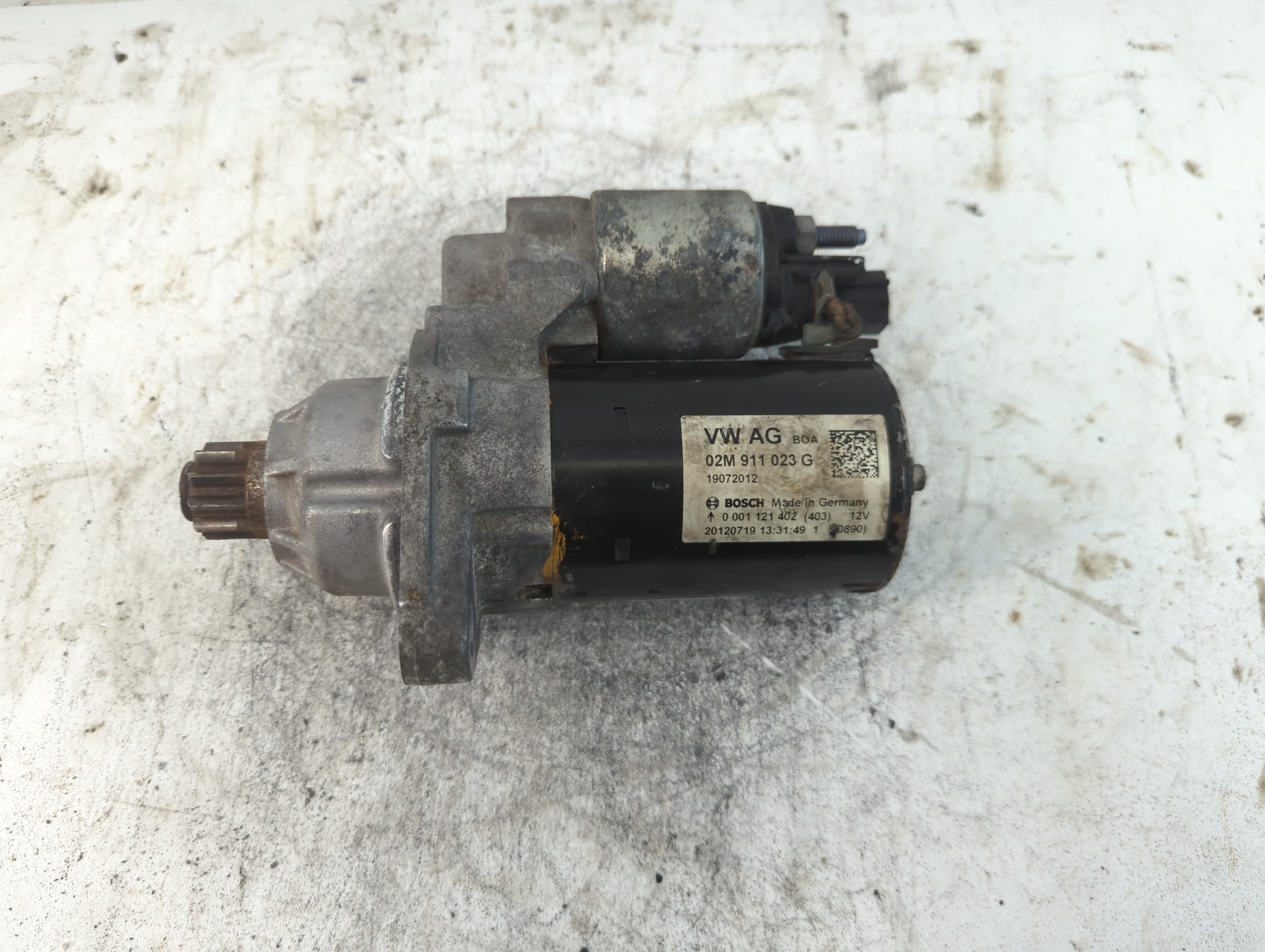 2012-2016 Volkswagen Jetta Car Starter Motor Solenoid Oem 925395 - Oemusedautoparts1.com