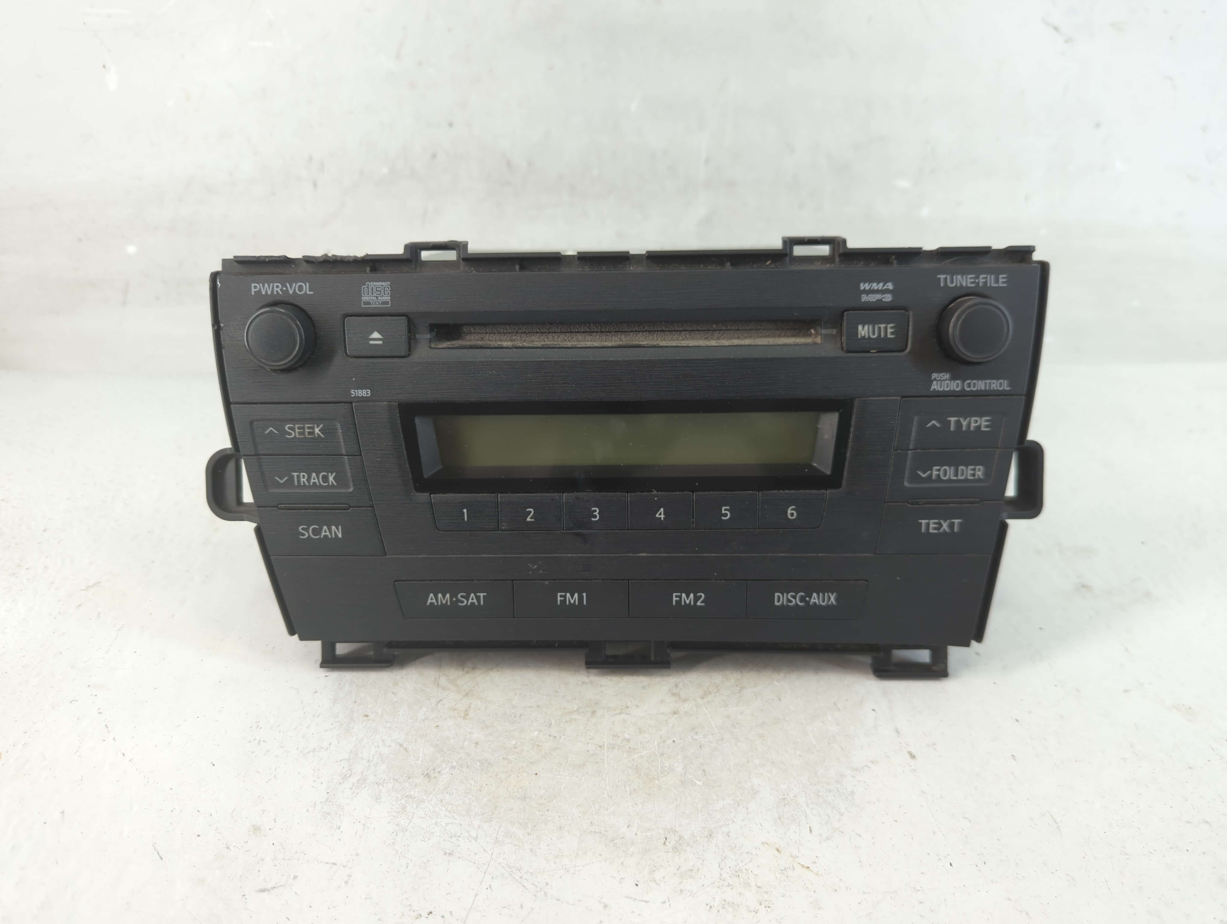 2010-2011 Toyota Prius Am Fm Cd Player Radio Receiver 925442 - Oemusedautoparts1.com