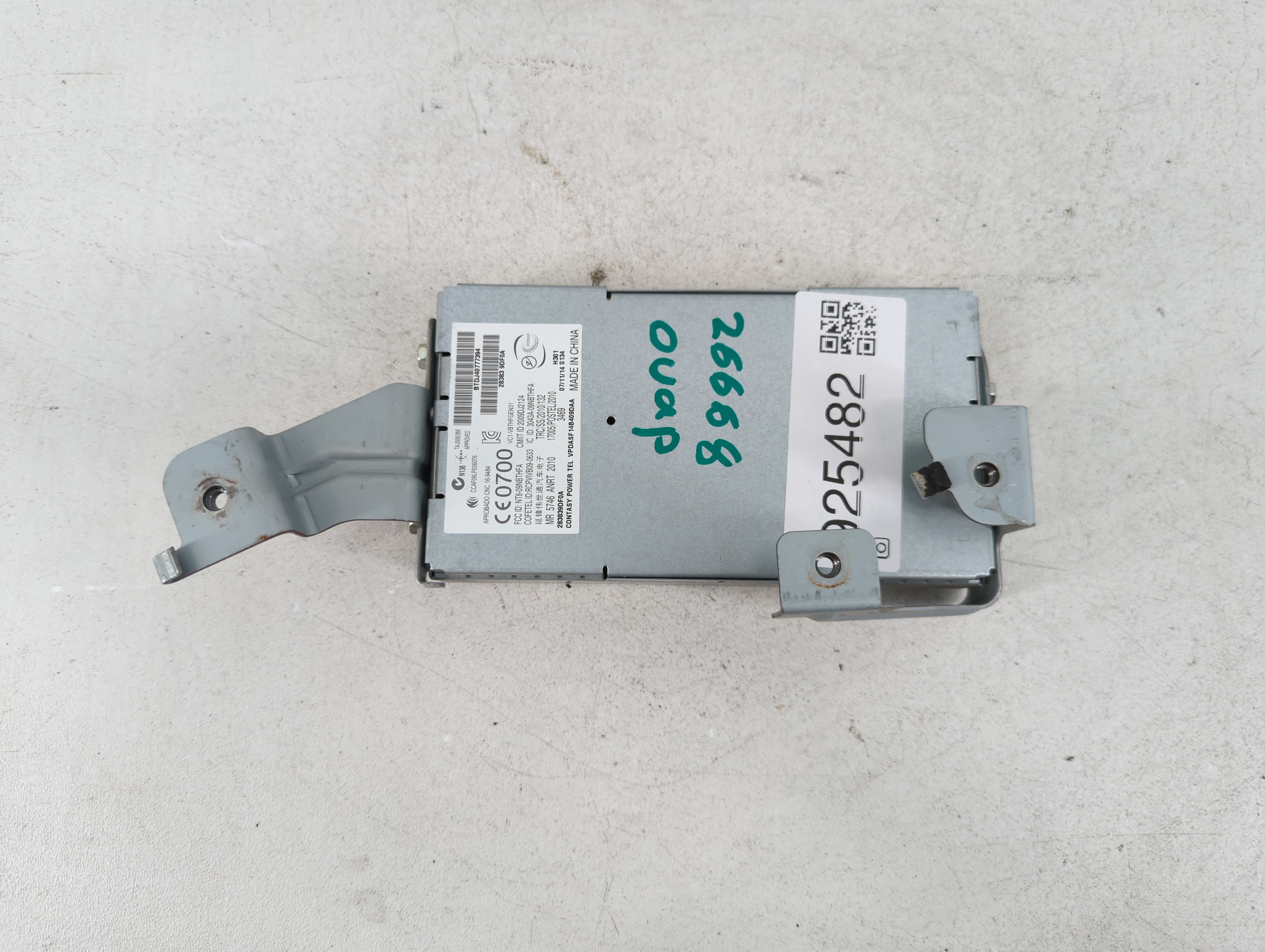 Picture of 2013 Nissan Pathfinder Bluetooth Phone Communication Control Module Ccm Oem 925482