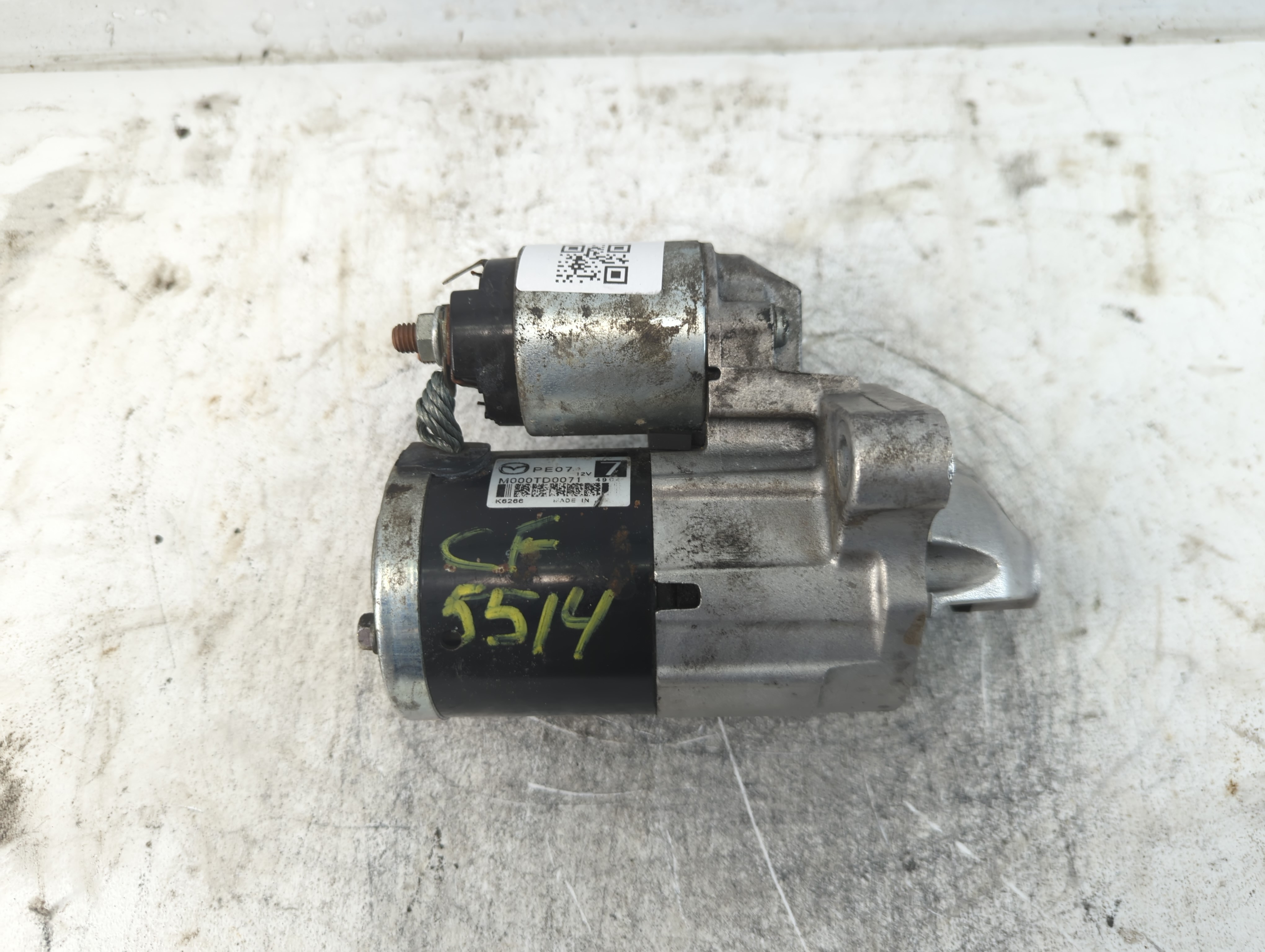 Picture of 2013-2017 Mazda Cx-5 Car Starter Motor Solenoid Oem 925563