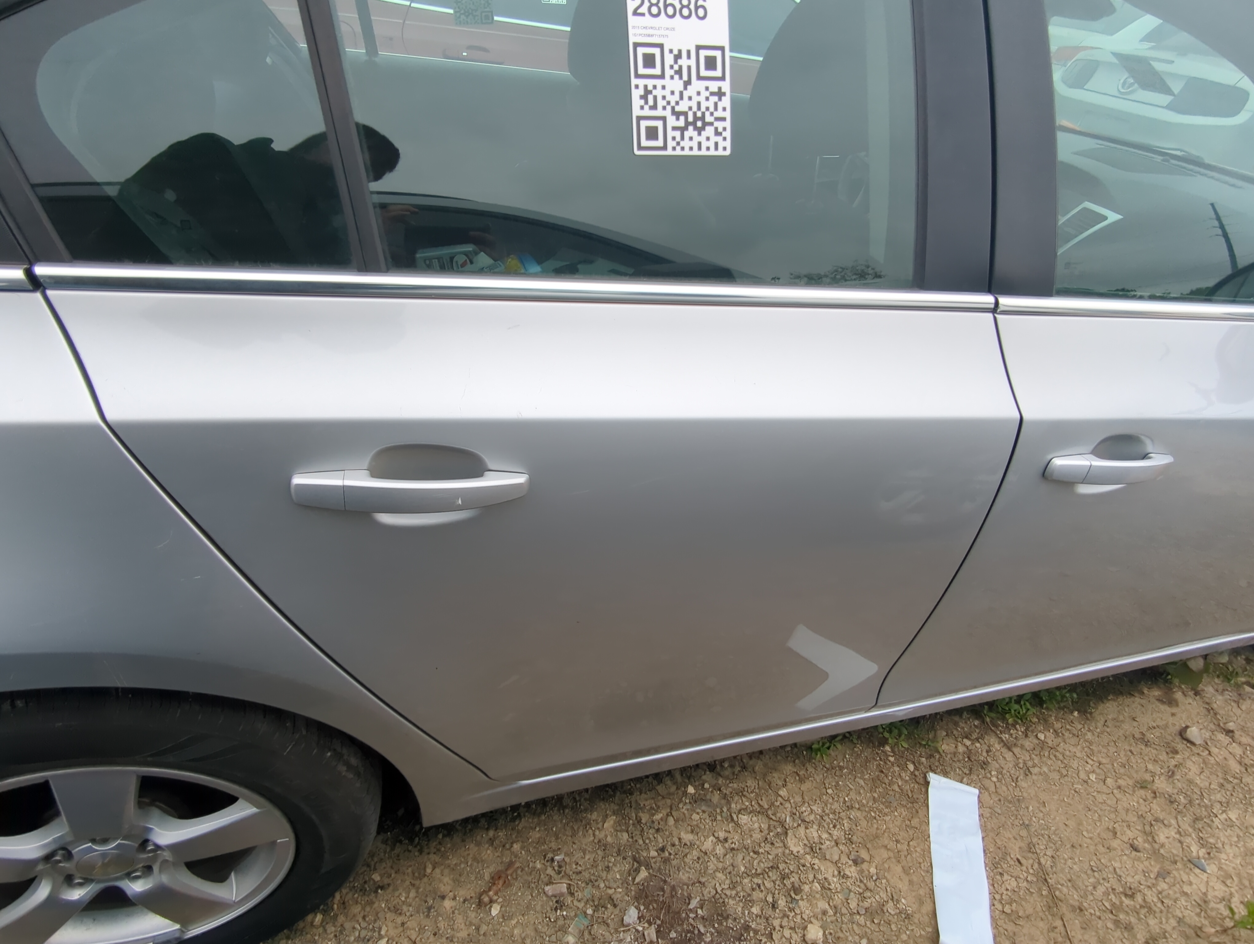 2011-2014 Chrysler 200 Passenger Rear Door Oem 926251 - Oemusedautoparts1.com