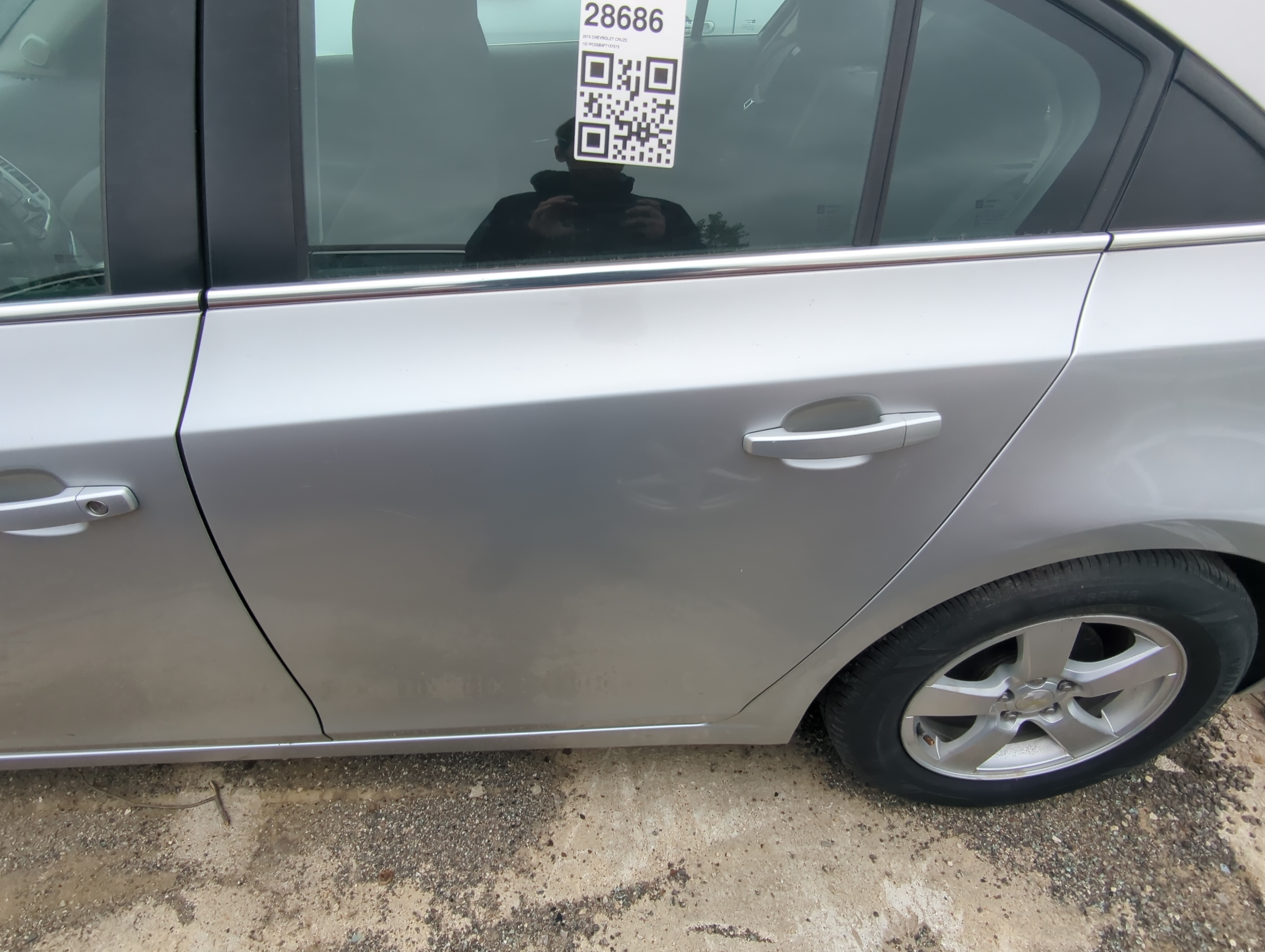 2011-2014 Chrysler 200 Driver Rear Door Oem 926323 - Oemusedautoparts1.com