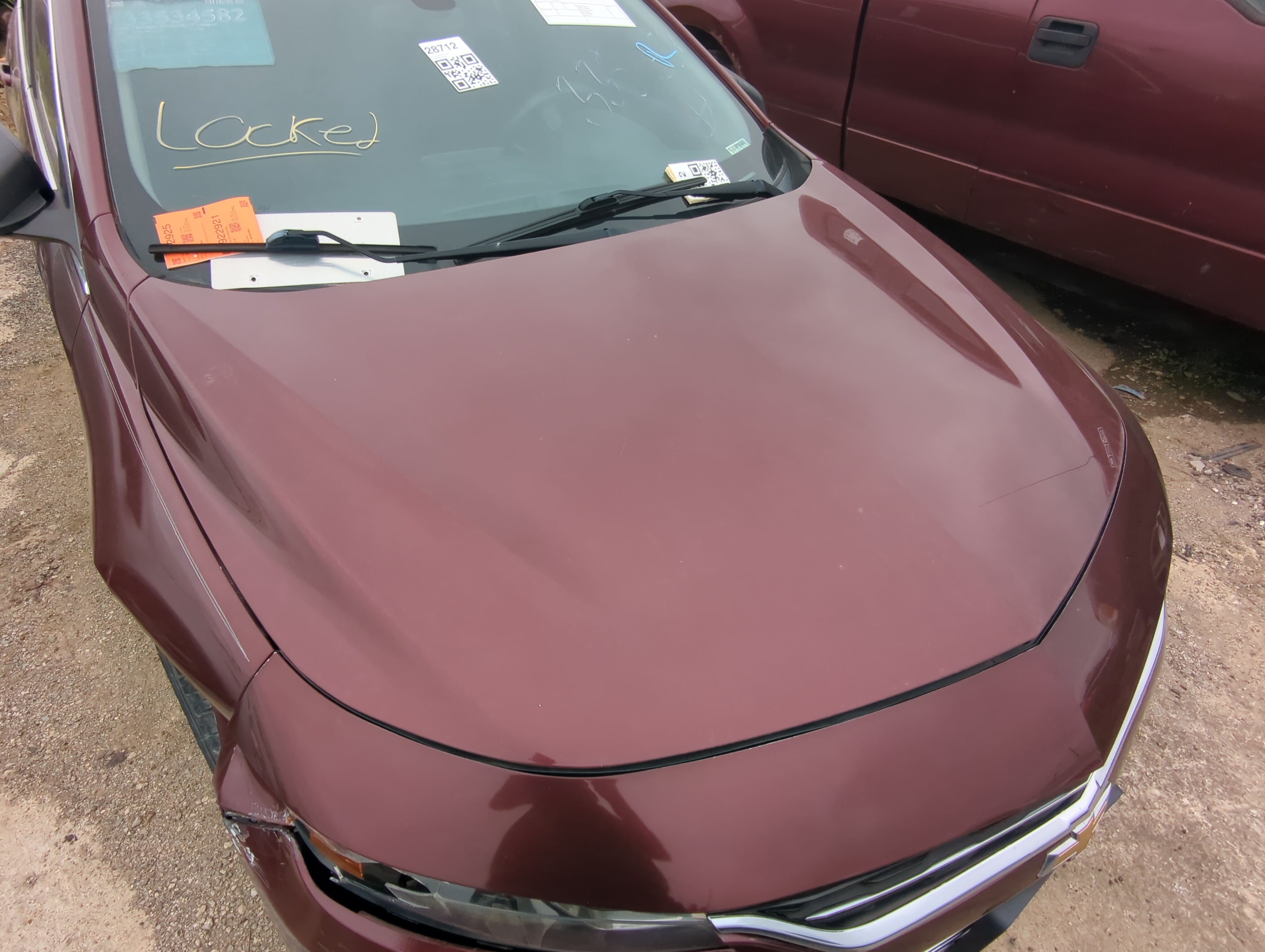 Picture of 2016-2022 Chevrolet Malibu Hood Oem 926719