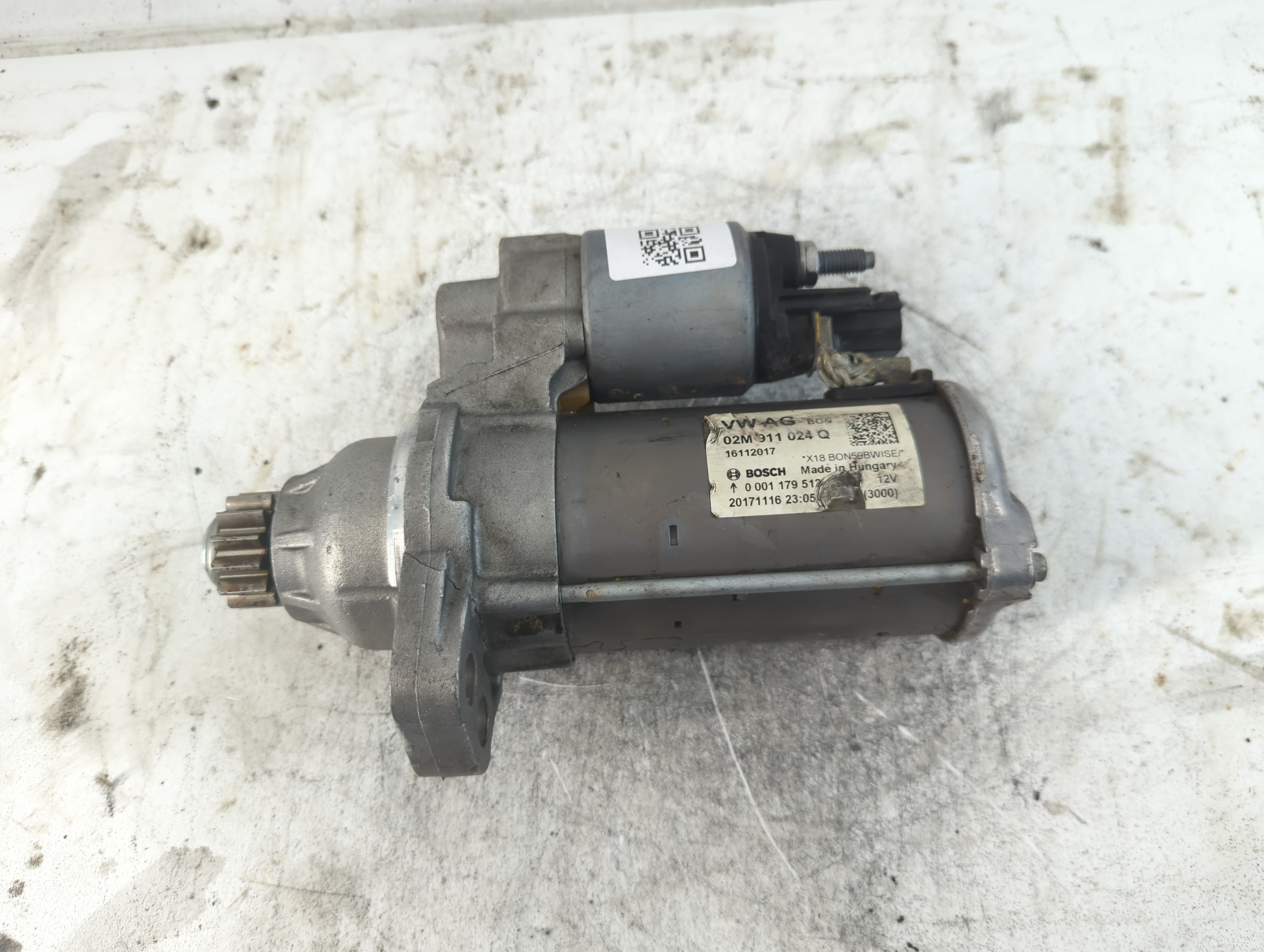 2018-2018 Volkswagen Tiguan Car Starter Motor Solenoid Oem 926925 - Oemusedautoparts1.com