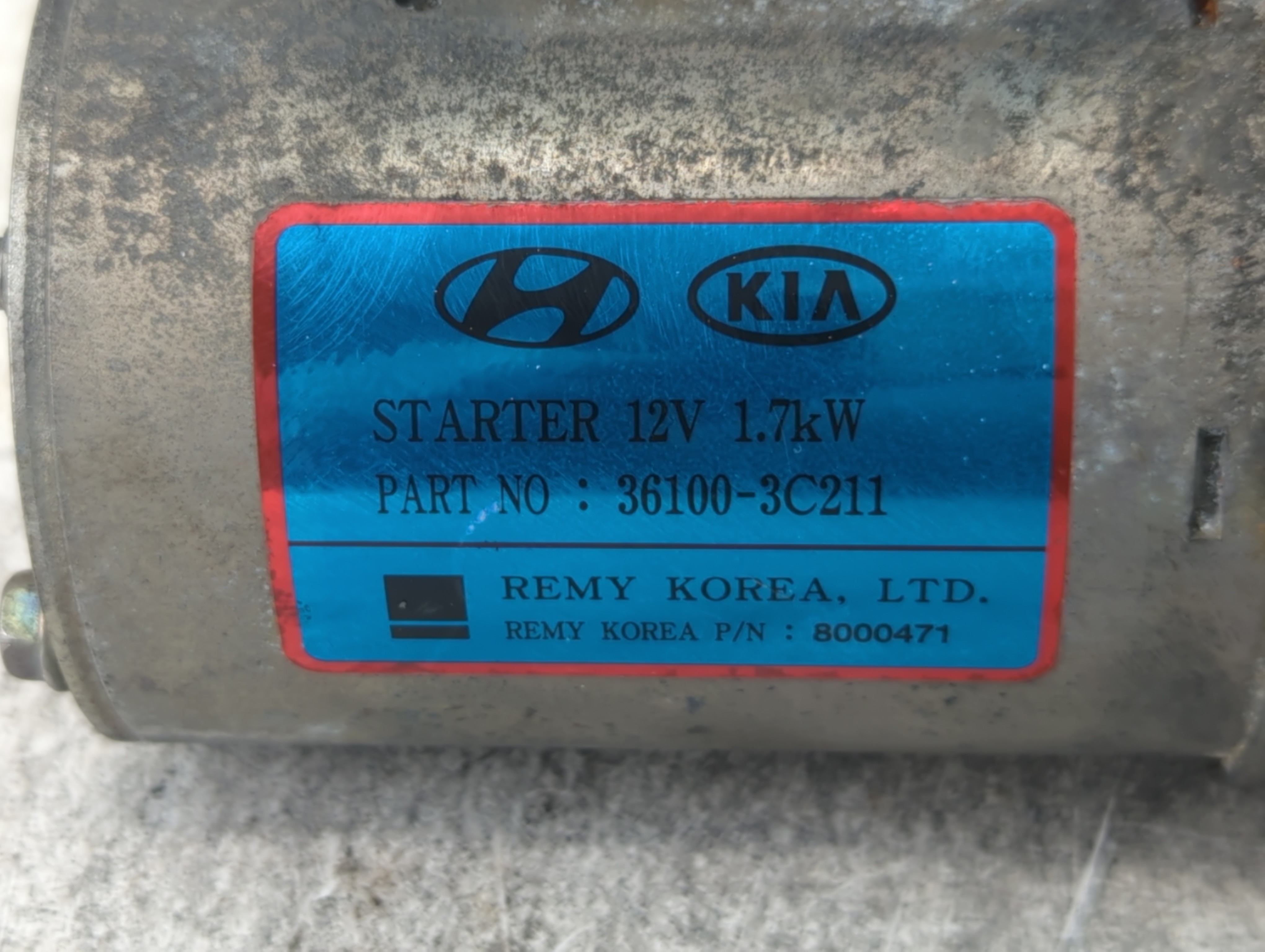 2012-2014 Hyundai Genesis Car Starter Motor Solenoid Oem 927240 - Oemusedautoparts1.com
