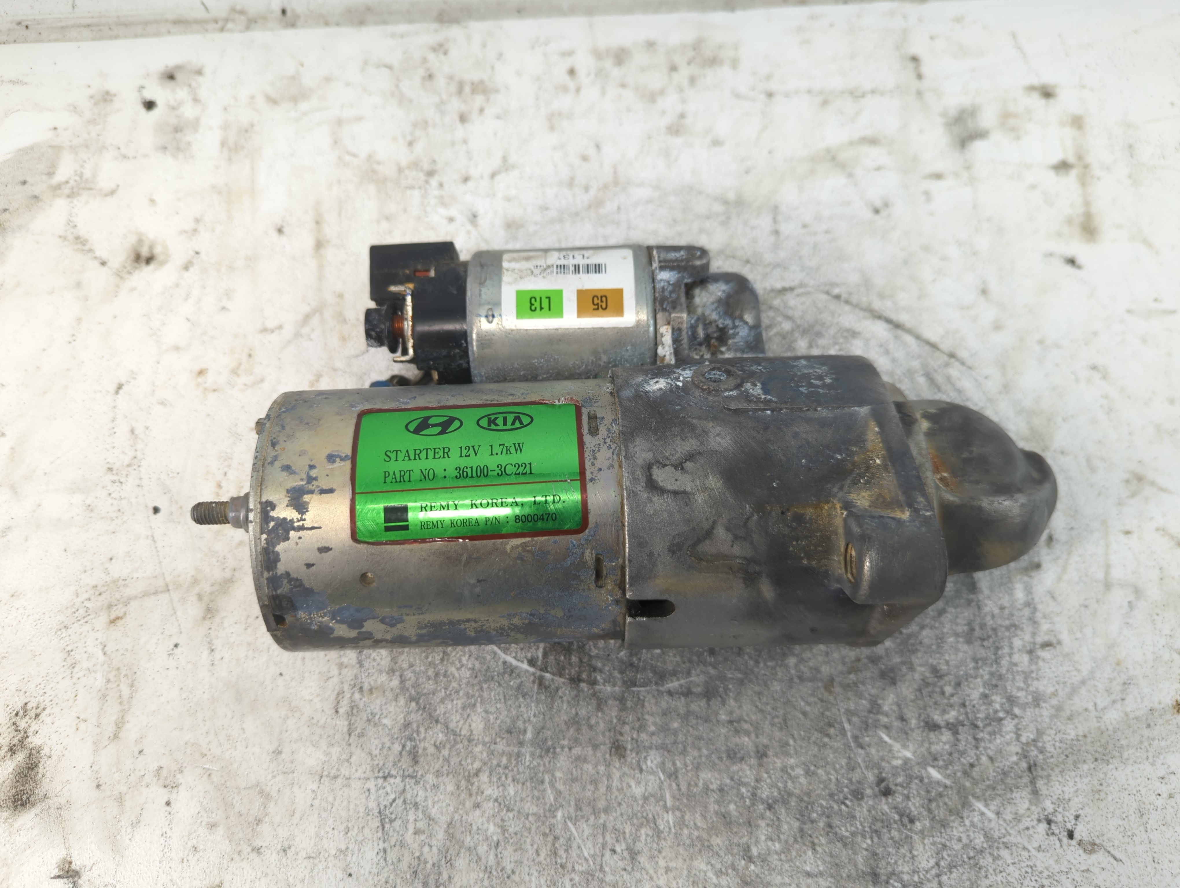 Picture of 2014-2015 Kia Cadenza Car Starter Motor Solenoid Oem 927241