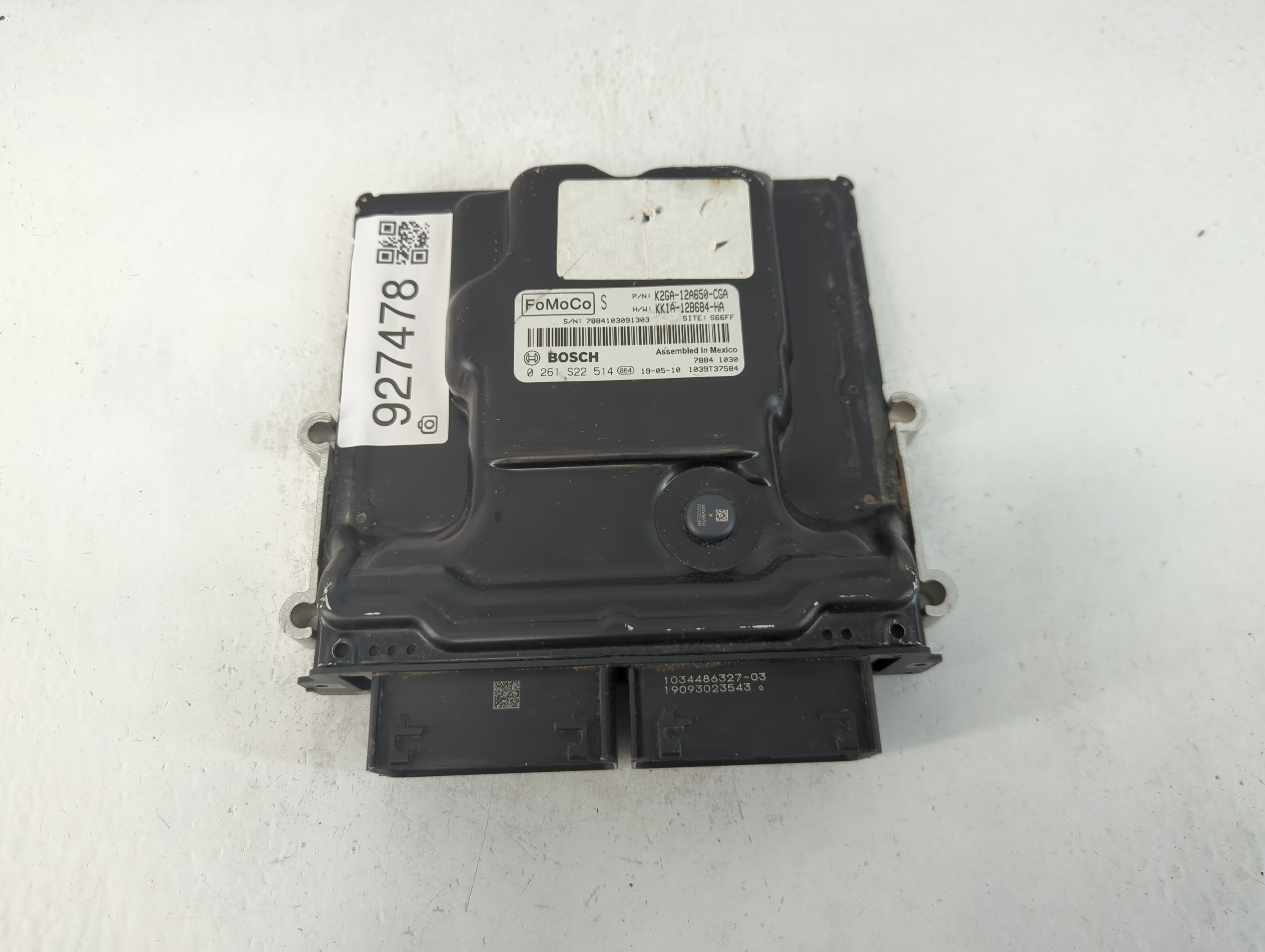 2019-2020 Lincoln Nautilus Engine Control Computer Ecu Pcm Ecm Pcu Oem 927478 - Oemusedautoparts1.com