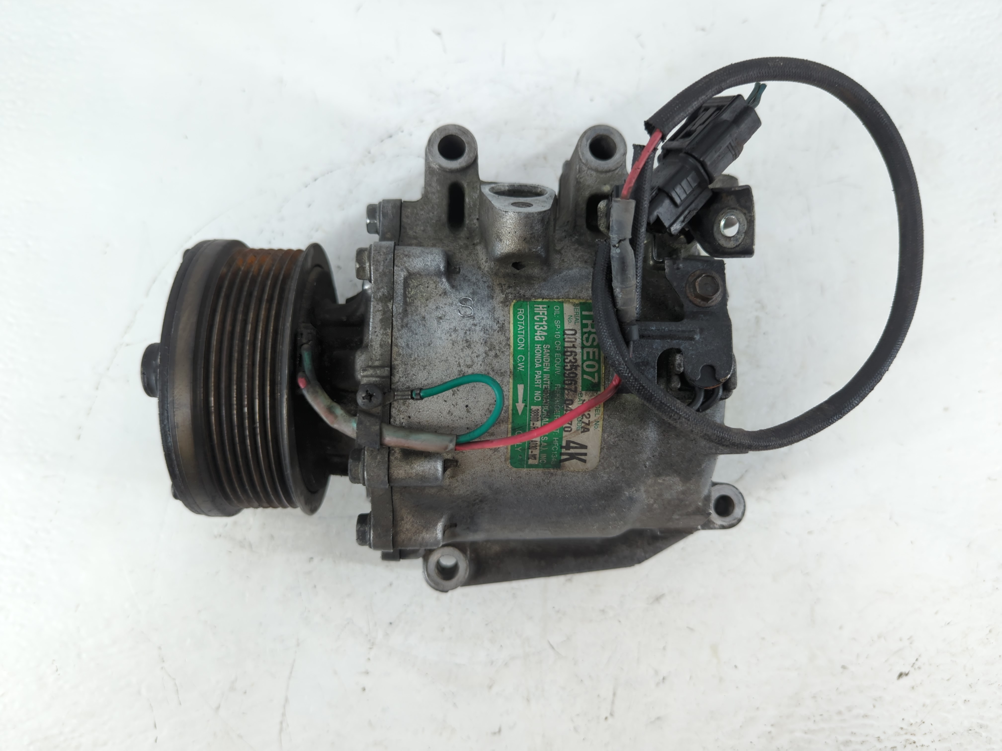 2006-2011 Honda Civic Air Conditioning A/c Ac Compressor Oem 927738 - Oemusedautoparts1.com