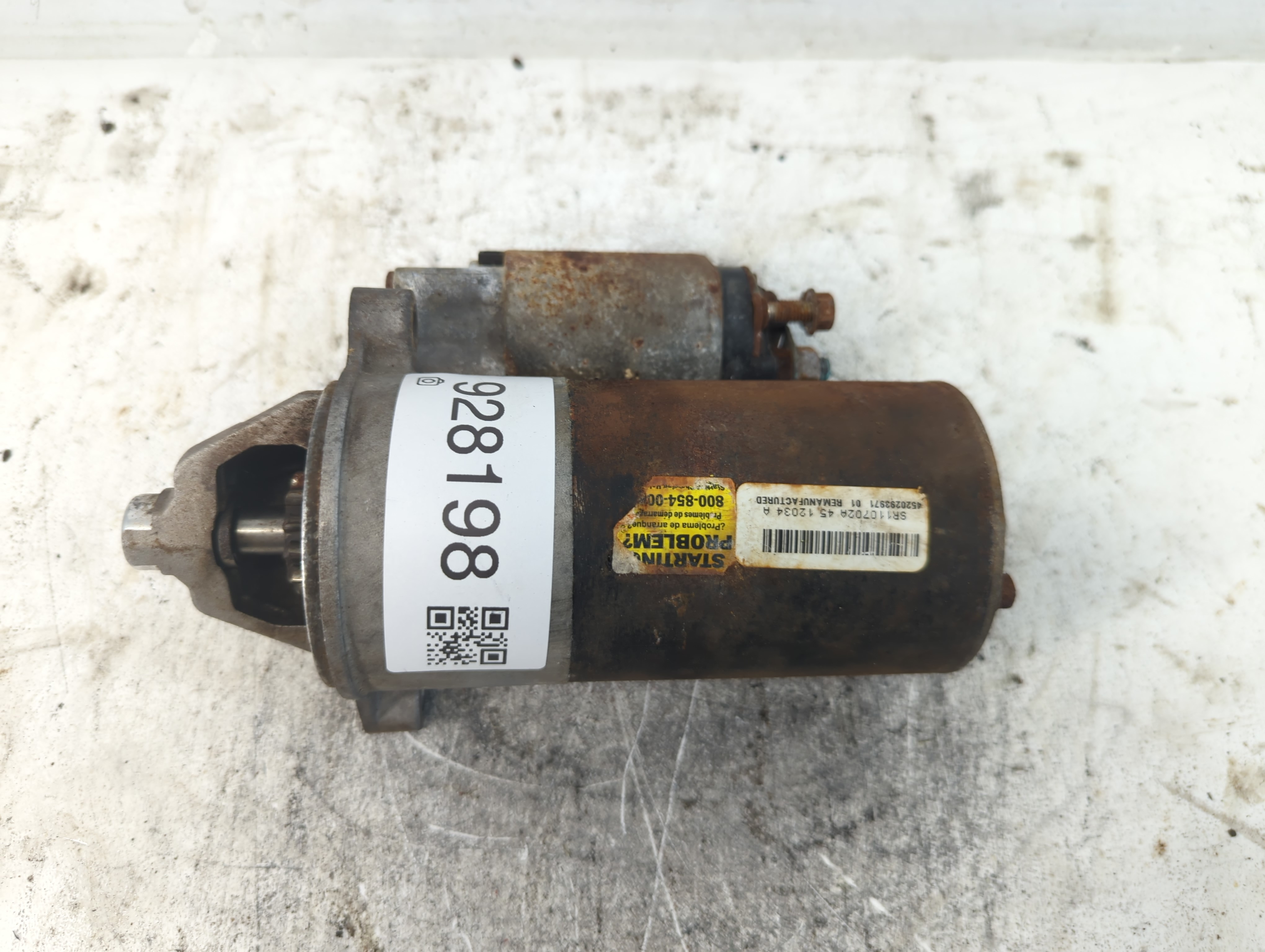 Picture of 2007-2008 Ford E-350 Econoline Car Starter Motor Solenoid Oem 928198