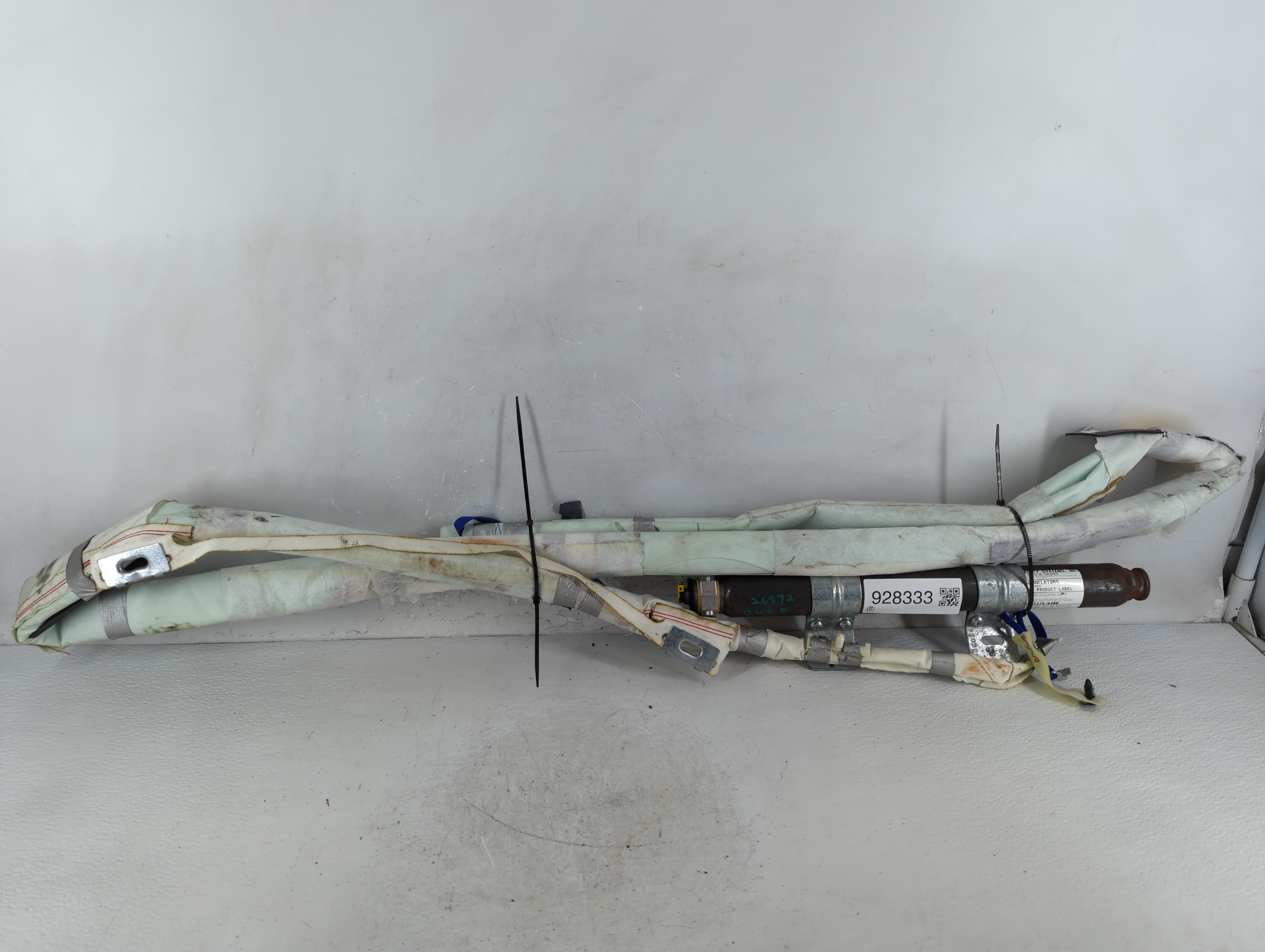 2008-2009 Chrysler Town & Country Passenger Curtain Air Bag Oem 928333 - Oemusedautoparts1.com