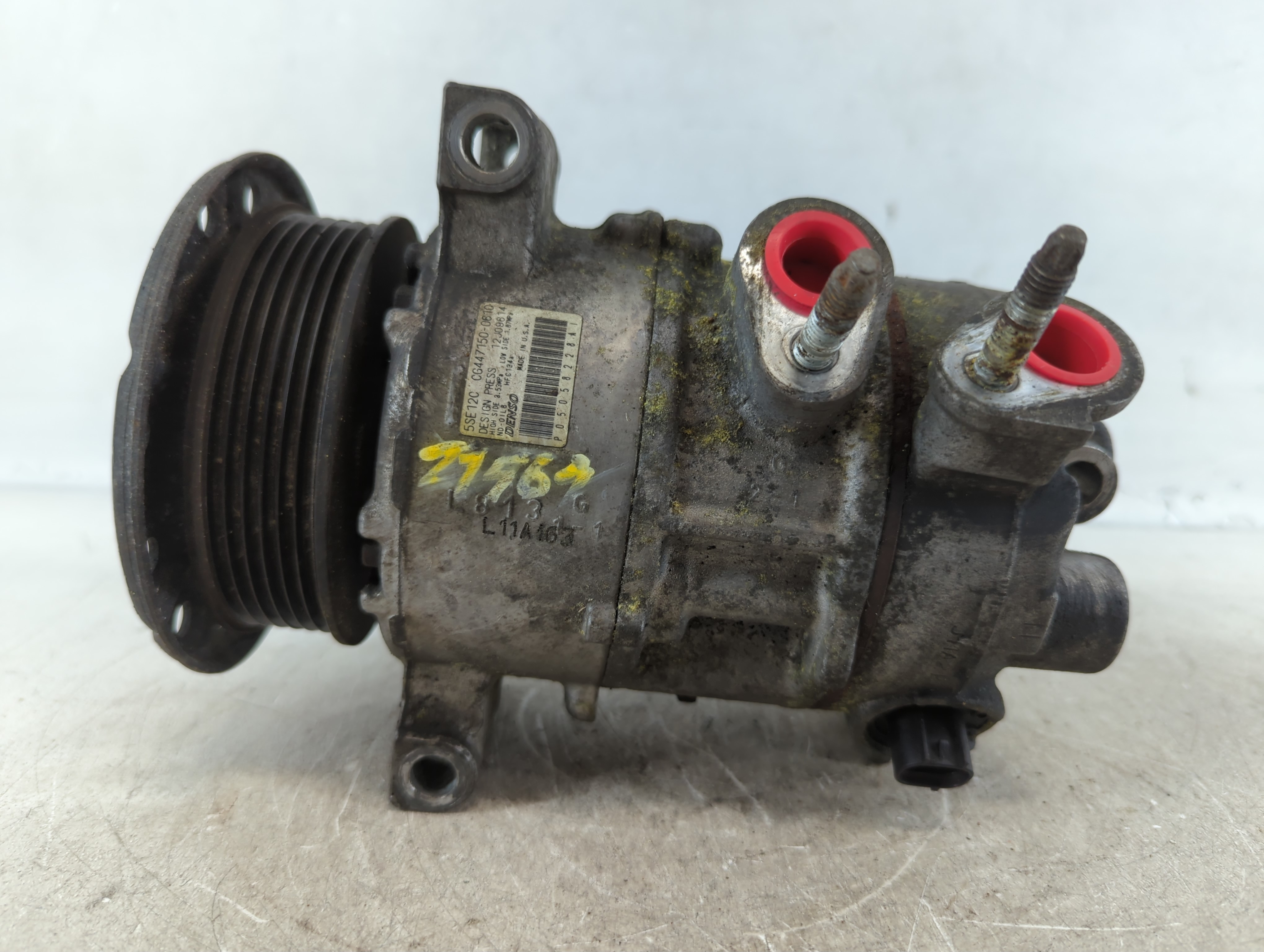 2007-2008 Jeep Compass Air Conditioning A/c Ac Compressor Oem 928341 - Oemusedautoparts1.com