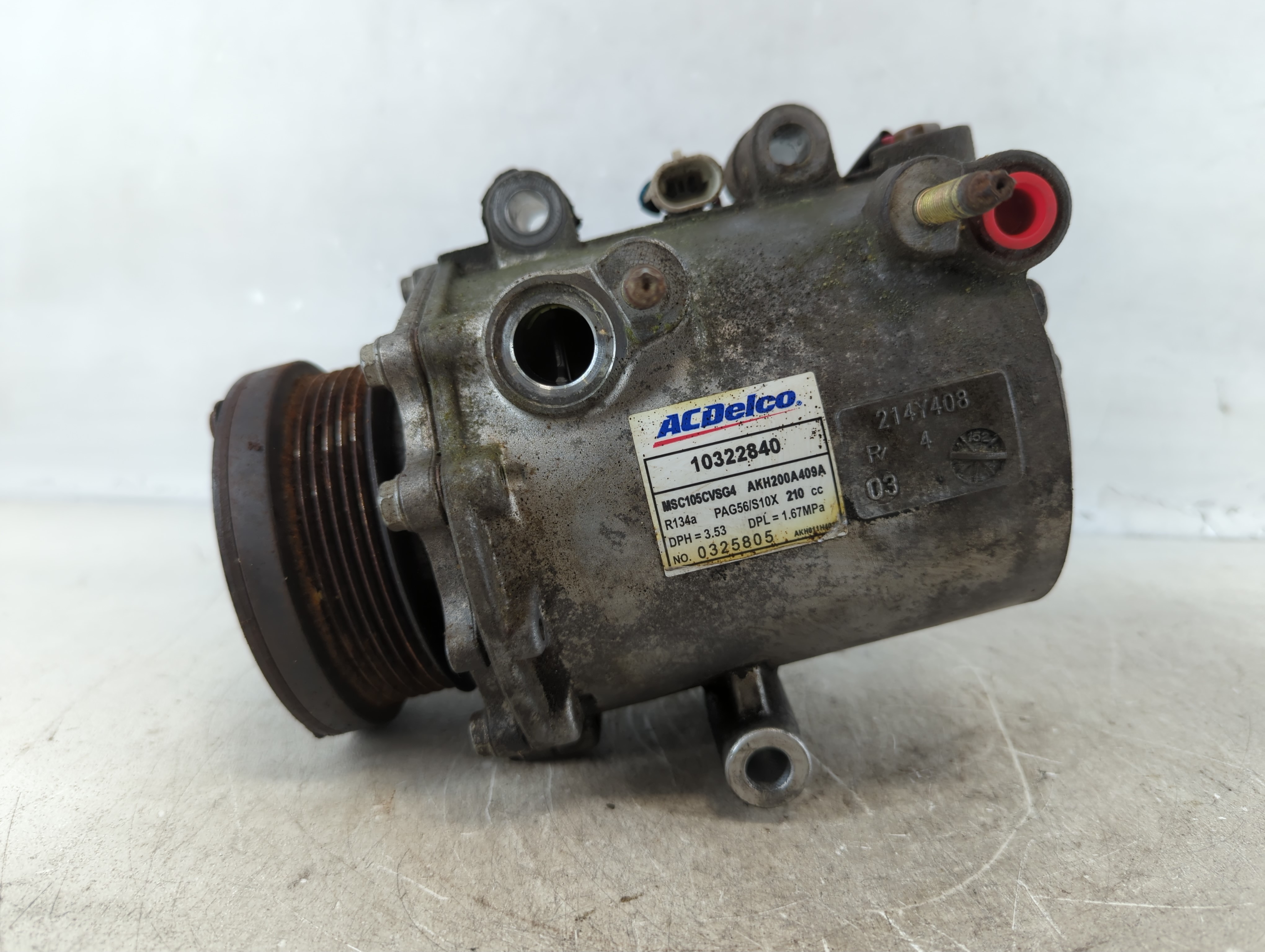 2001-2005 Chevrolet Venture Air Conditioning A/c Ac Compressor Oem 928356 - Oemusedautoparts1.com
