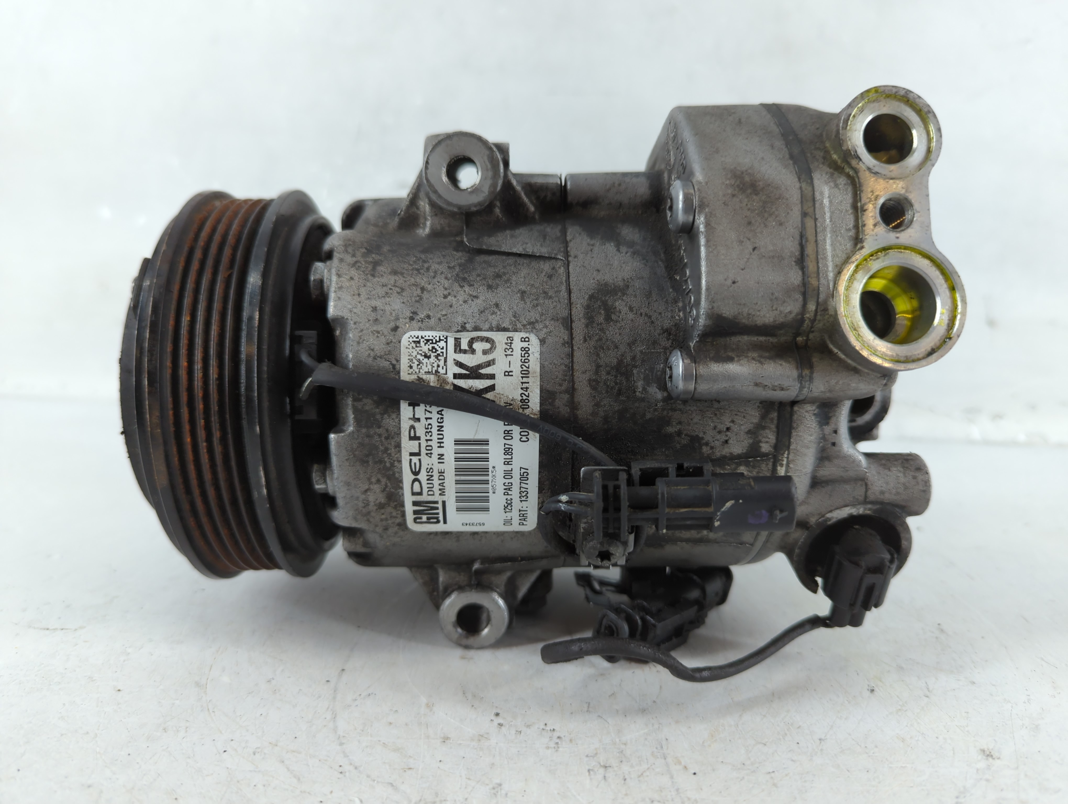 2012-2016 Chevrolet Cruze Air Conditioning A/c Ac Compressor Oem 928376 - Oemusedautoparts1.com