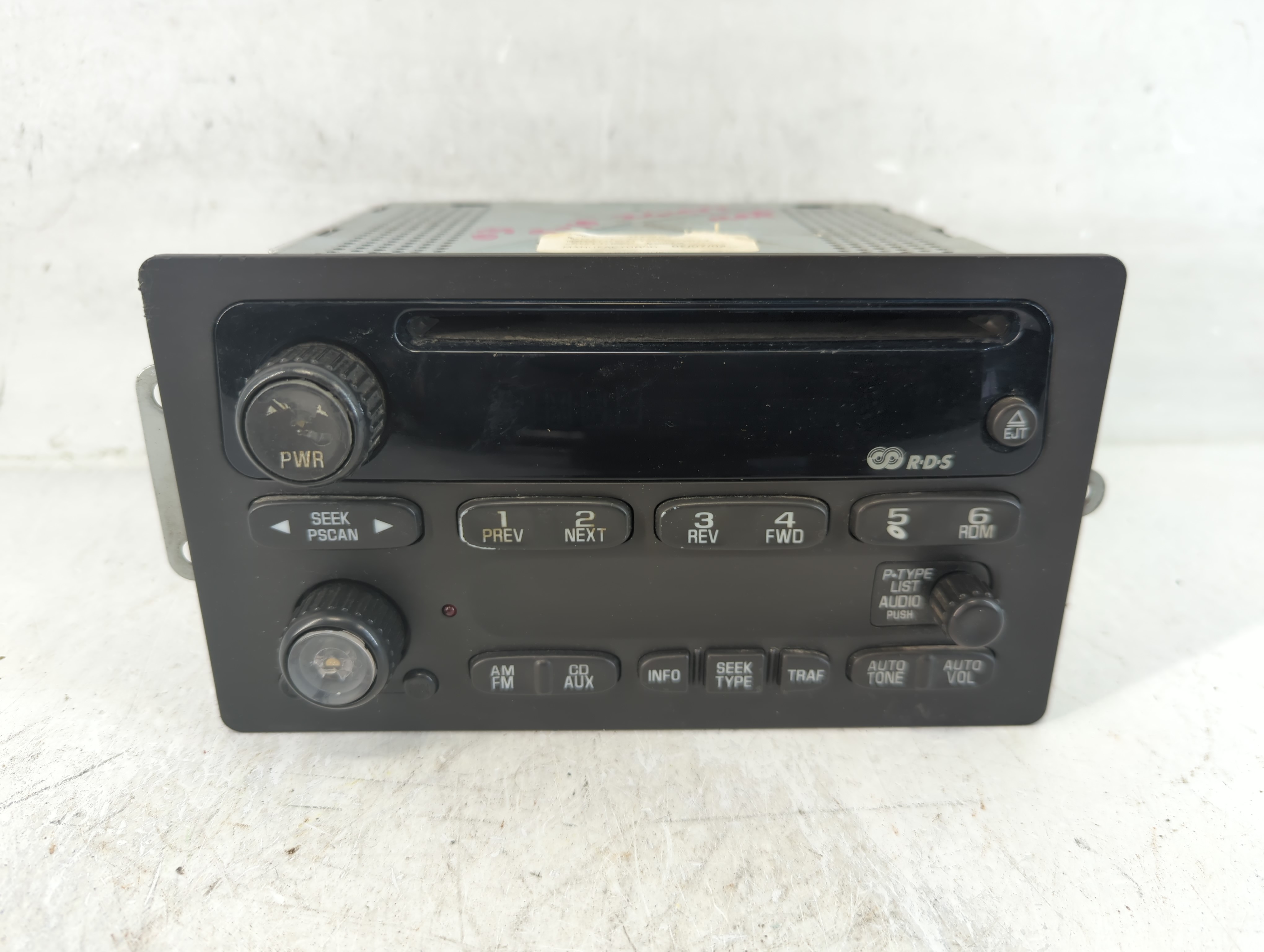2002-2003 Chevrolet S10 Am Fm Cd Player Radio Receiver 928380 - Oemusedautoparts1.com