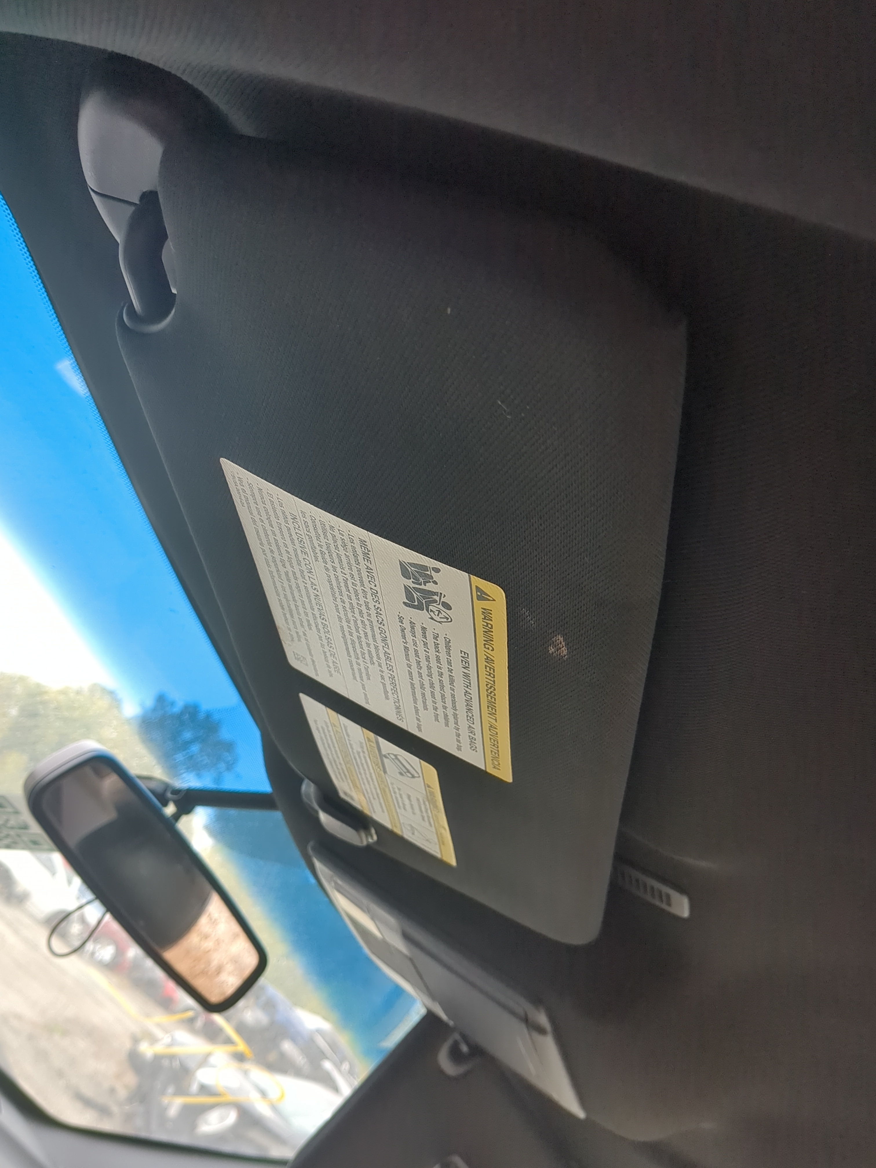 Picture of 2017 Ford Explorer Driver Sun Visor Mirror Left Sunvisor 928824