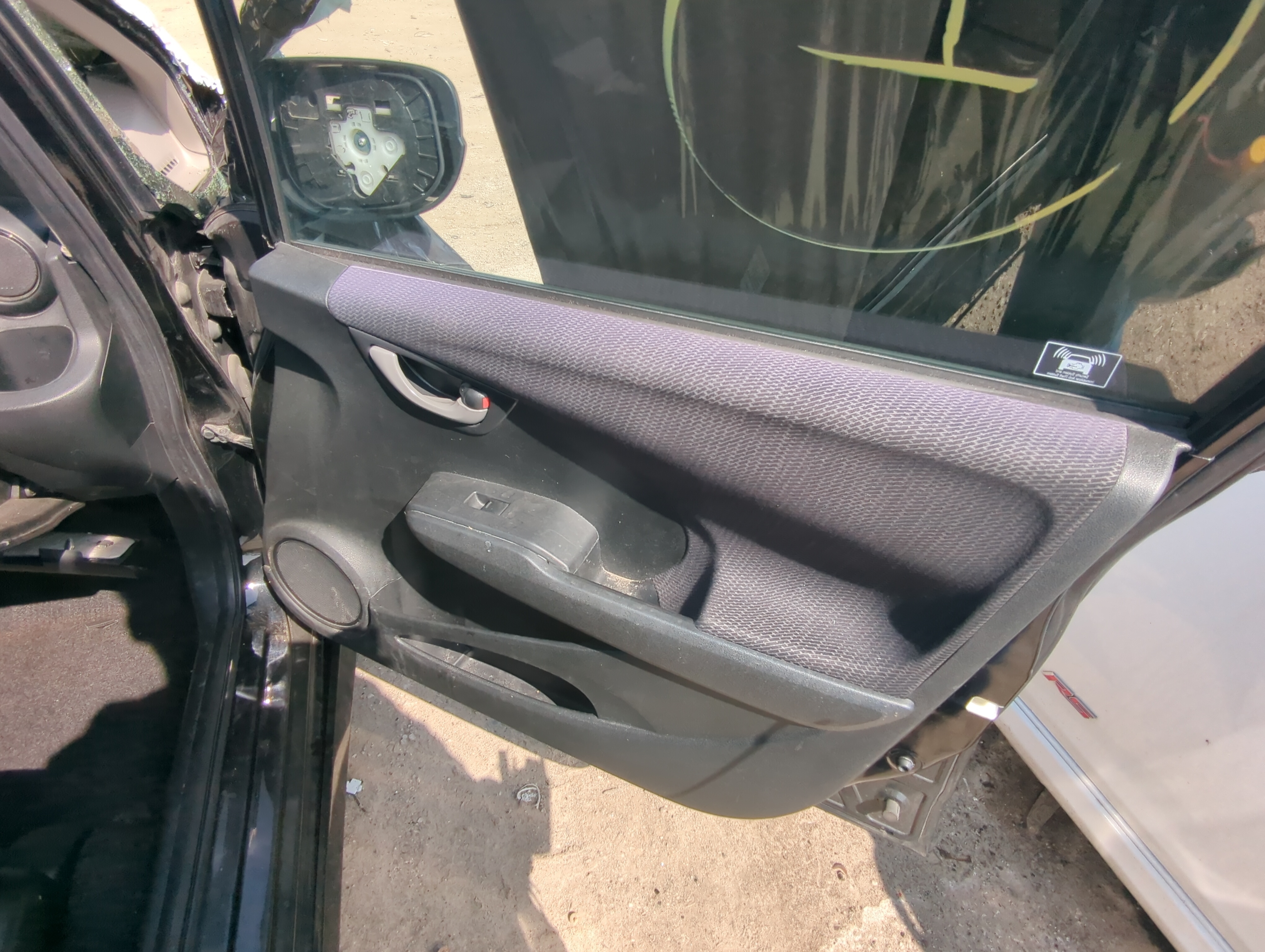 Picture of 2012 Honda Fit Front Right Passenger Interior Door Panel Trim 929078
