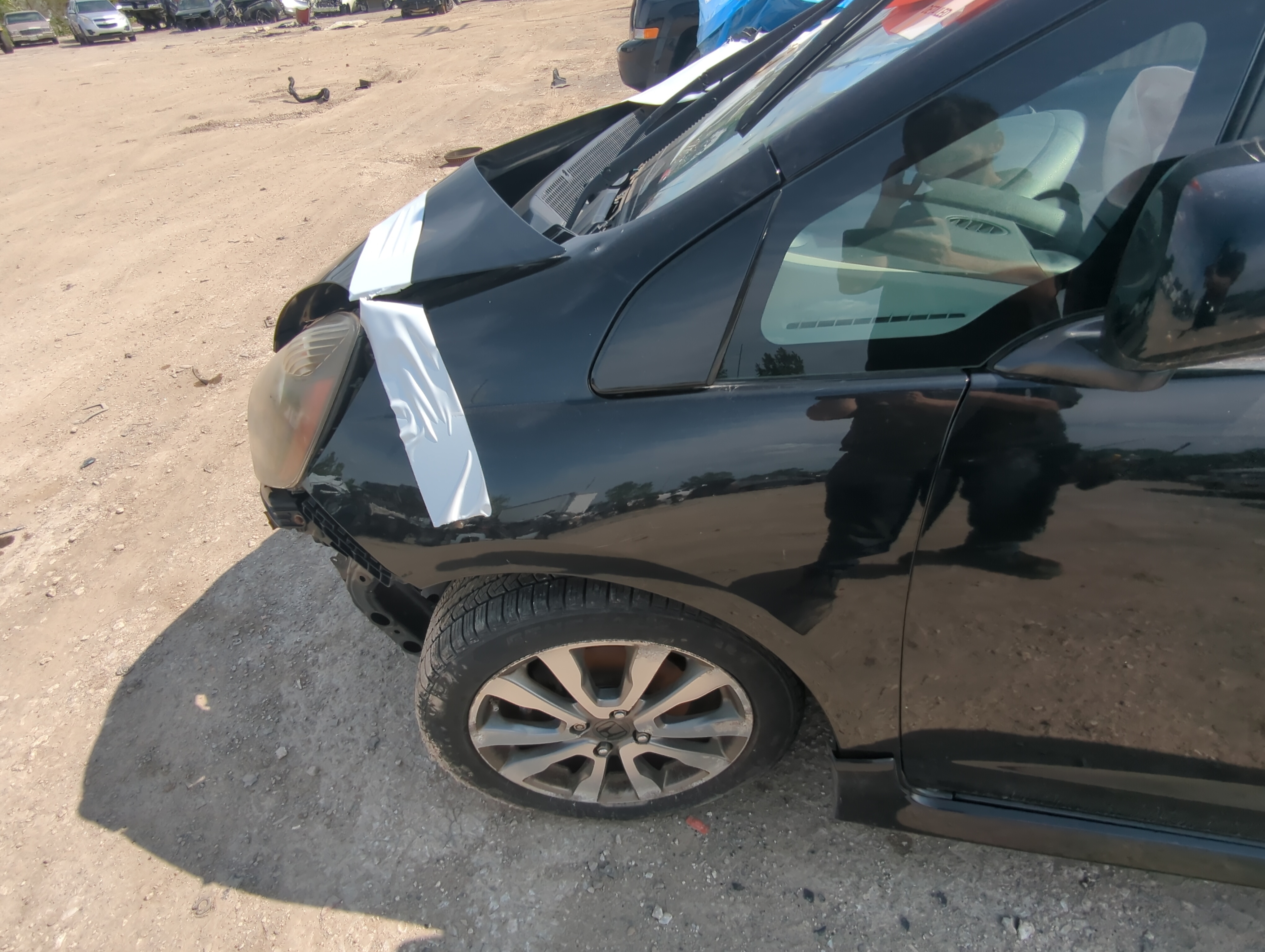 Picture of 2012 Honda Fit Front Left Driver Interior Door Panel Trim 929087