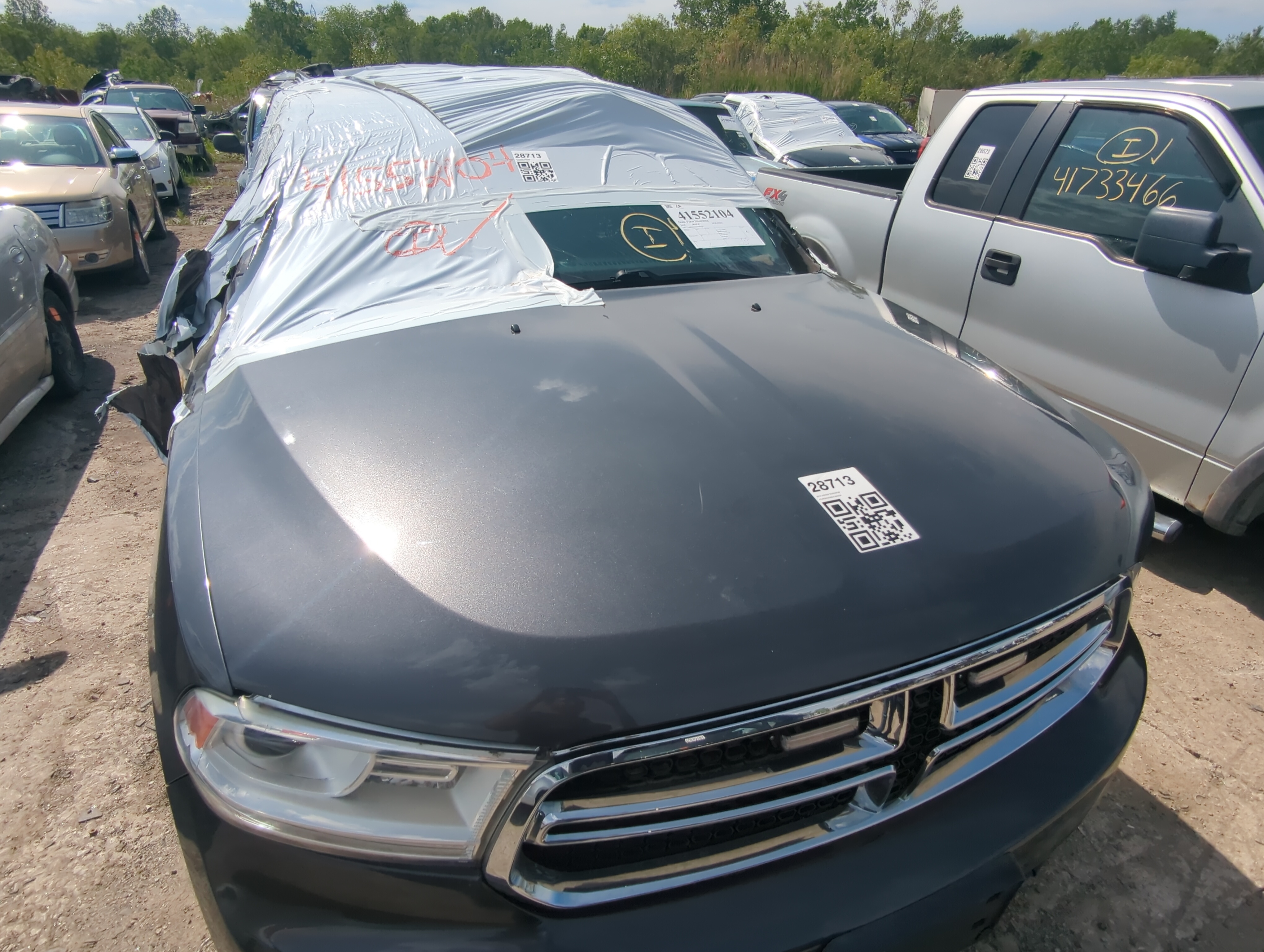 2011-2022 Dodge Durango Hood Oem 929355 - Oemusedautoparts1.com