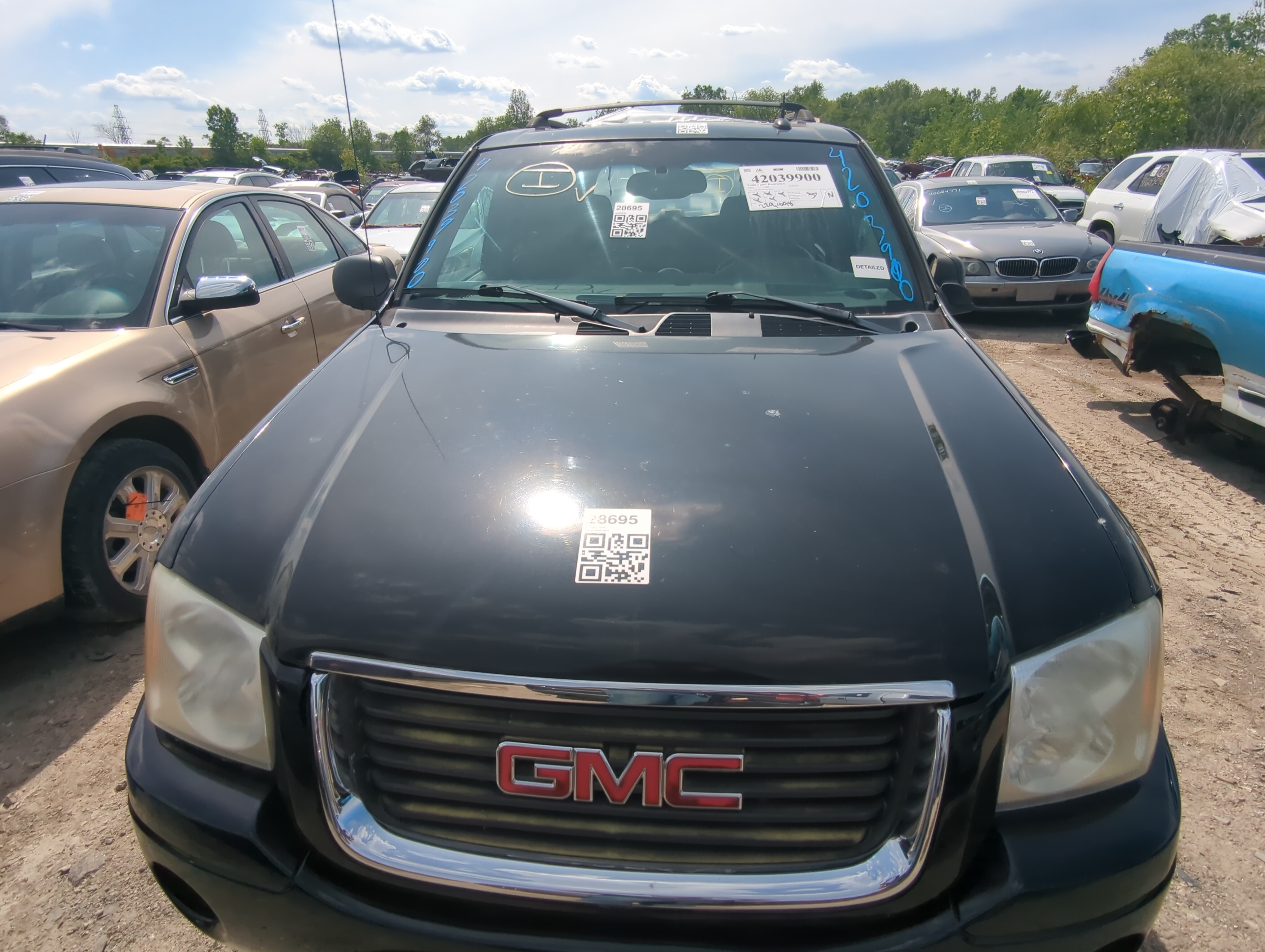 2002-2009 Gmc Envoy Hood Oem 929540 - Oemusedautoparts1.com