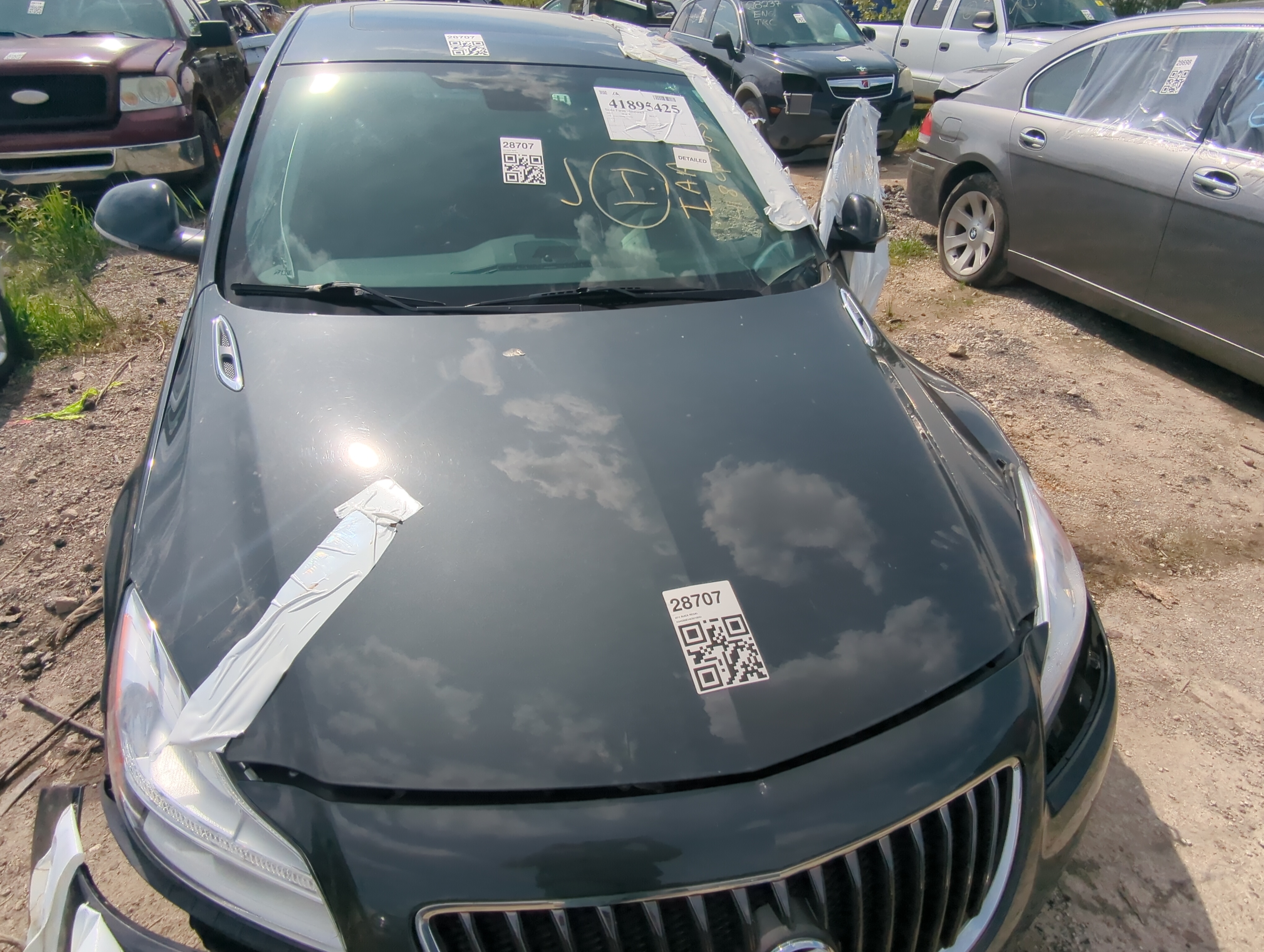 2012-2017 Buick Regal Hood Oem 929585 - Oemusedautoparts1.com