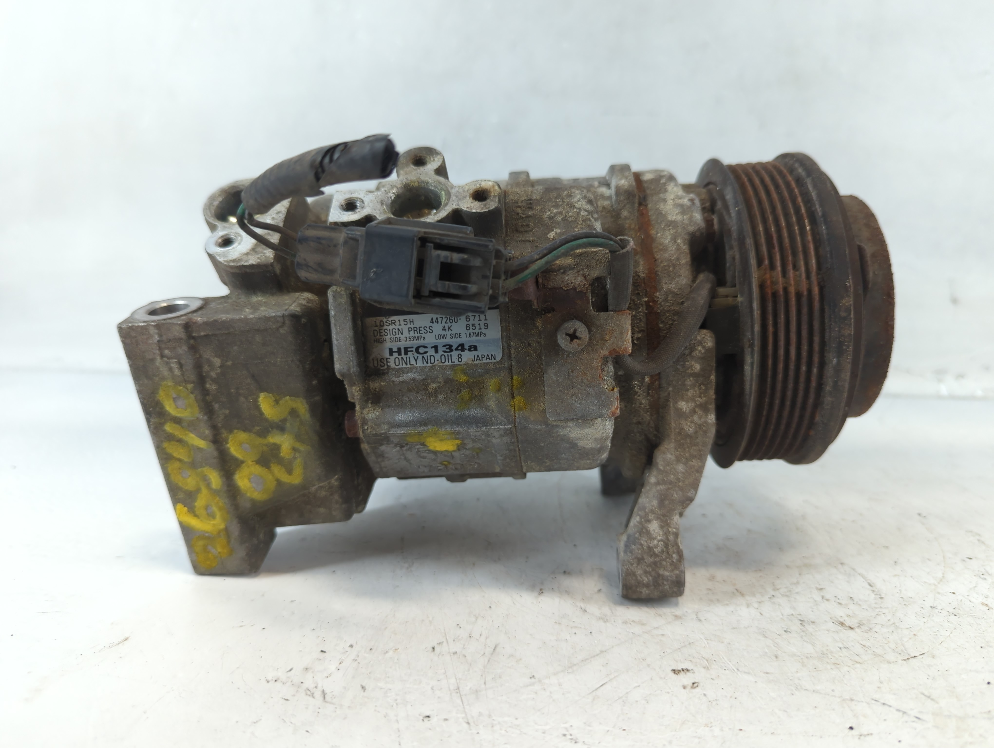 2008-2014 Cadillac Cts Air Conditioning A/c Ac Compressor Oem 929920 - Oemusedautoparts1.com