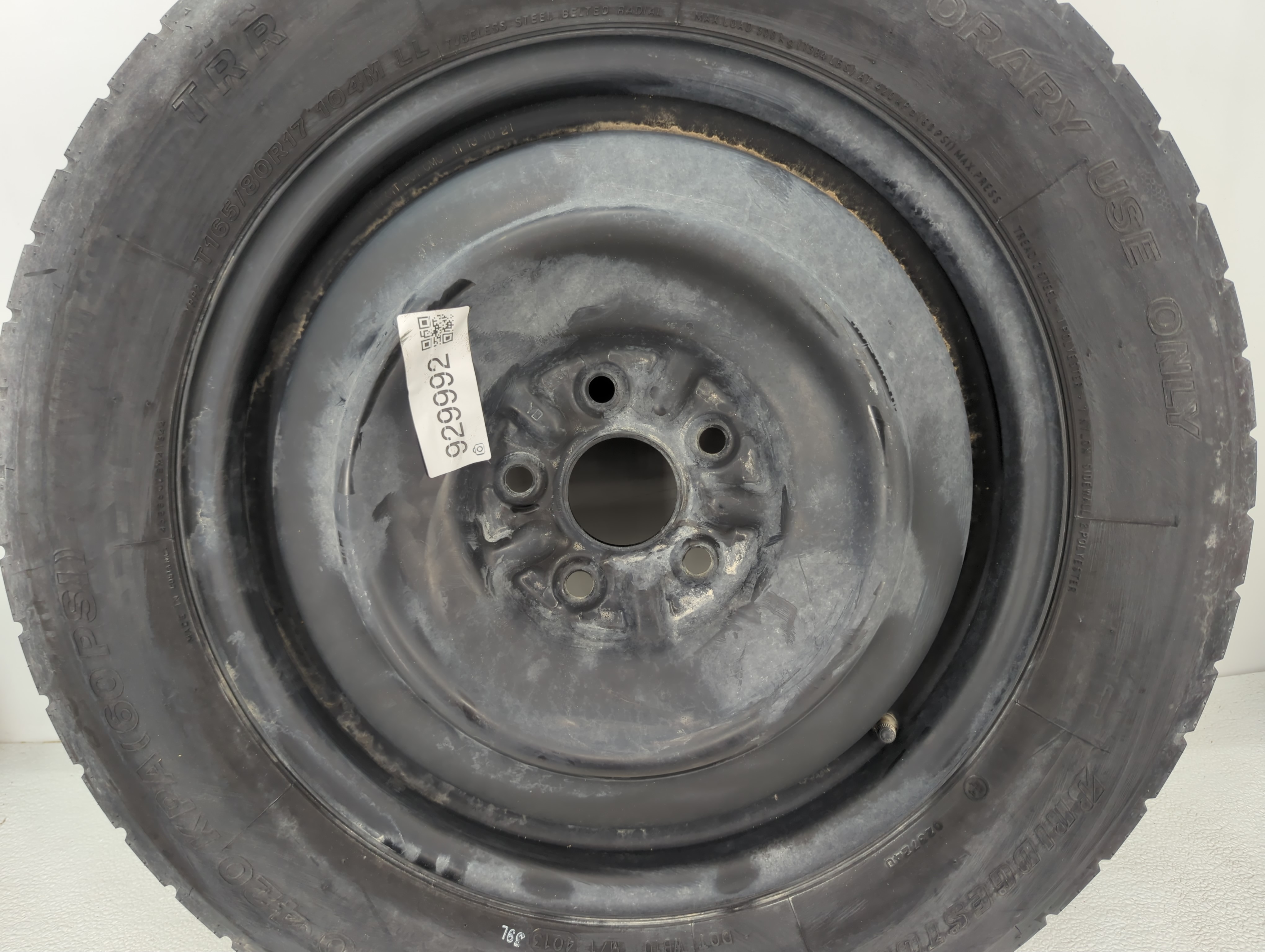 2013-2018 Toyota Rav4 Spare Donut Tire Wheel Rim Oem 929992 - Oemusedautoparts1.com