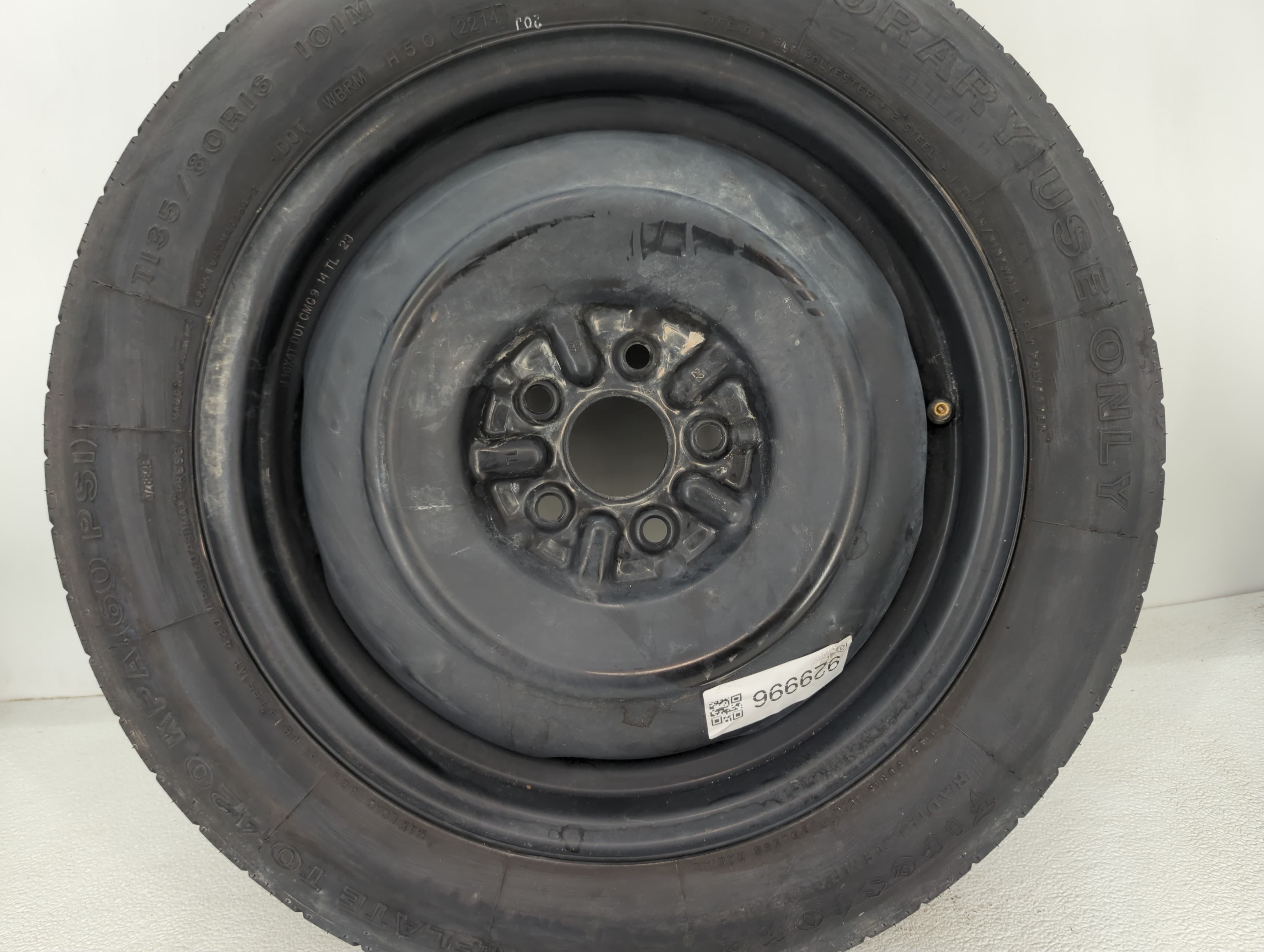 Picture of 2008-2011 Honda Civic Spare Donut Tire Wheel Rim Oem 929996