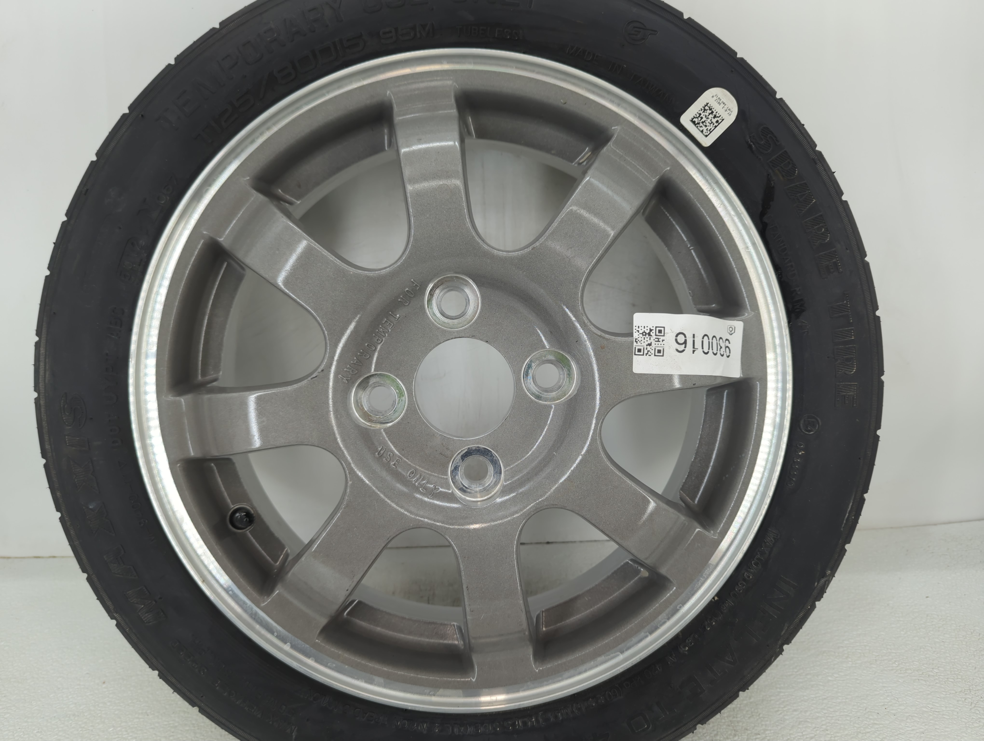 Picture of 2011-2019 Ford Fiesta Spare Donut Tire Wheel Rim Oem 930016