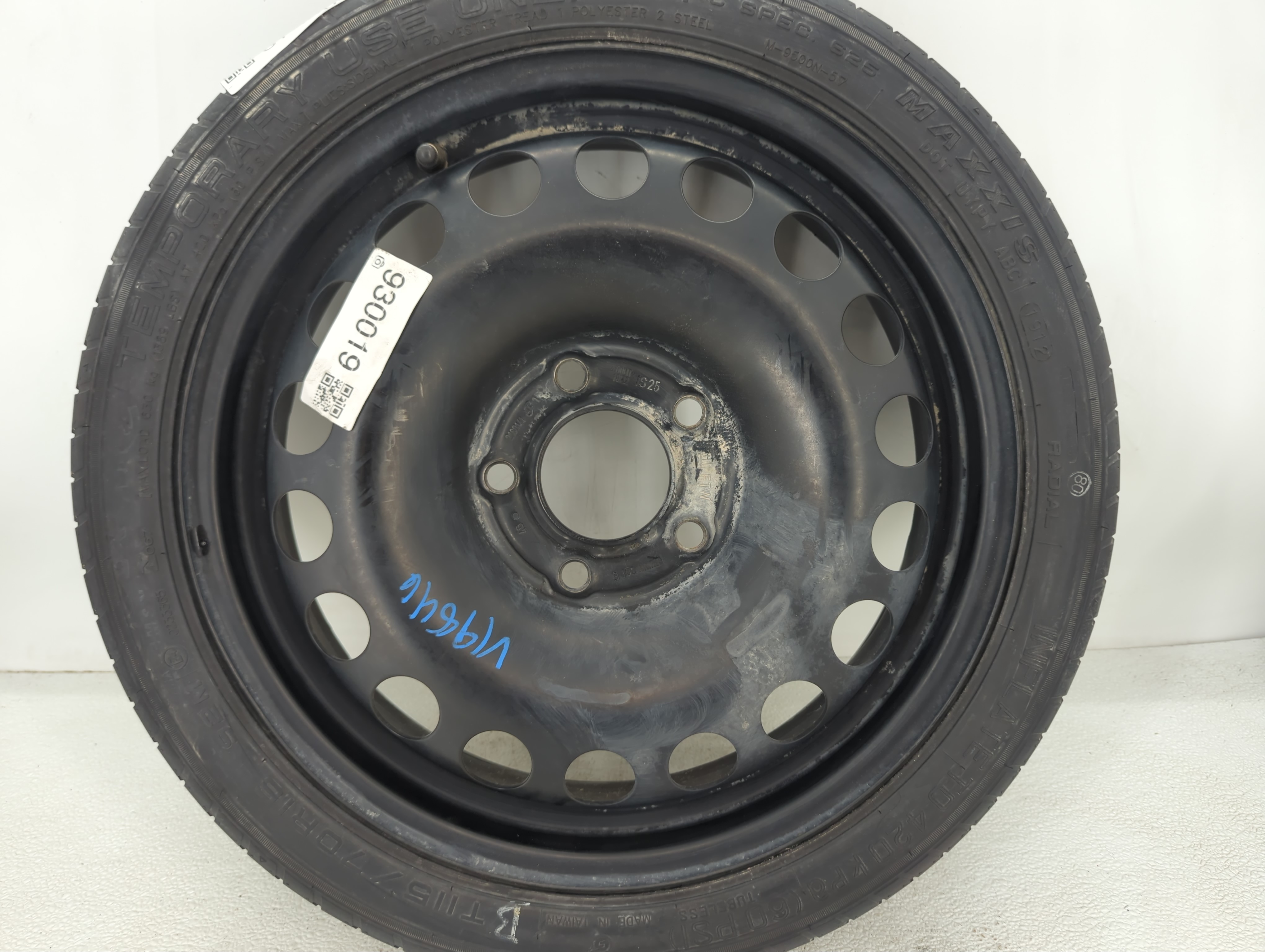 2012-2017 Buick Verano Spare Donut Tire Wheel Rim Oem 930019 - Oemusedautoparts1.com