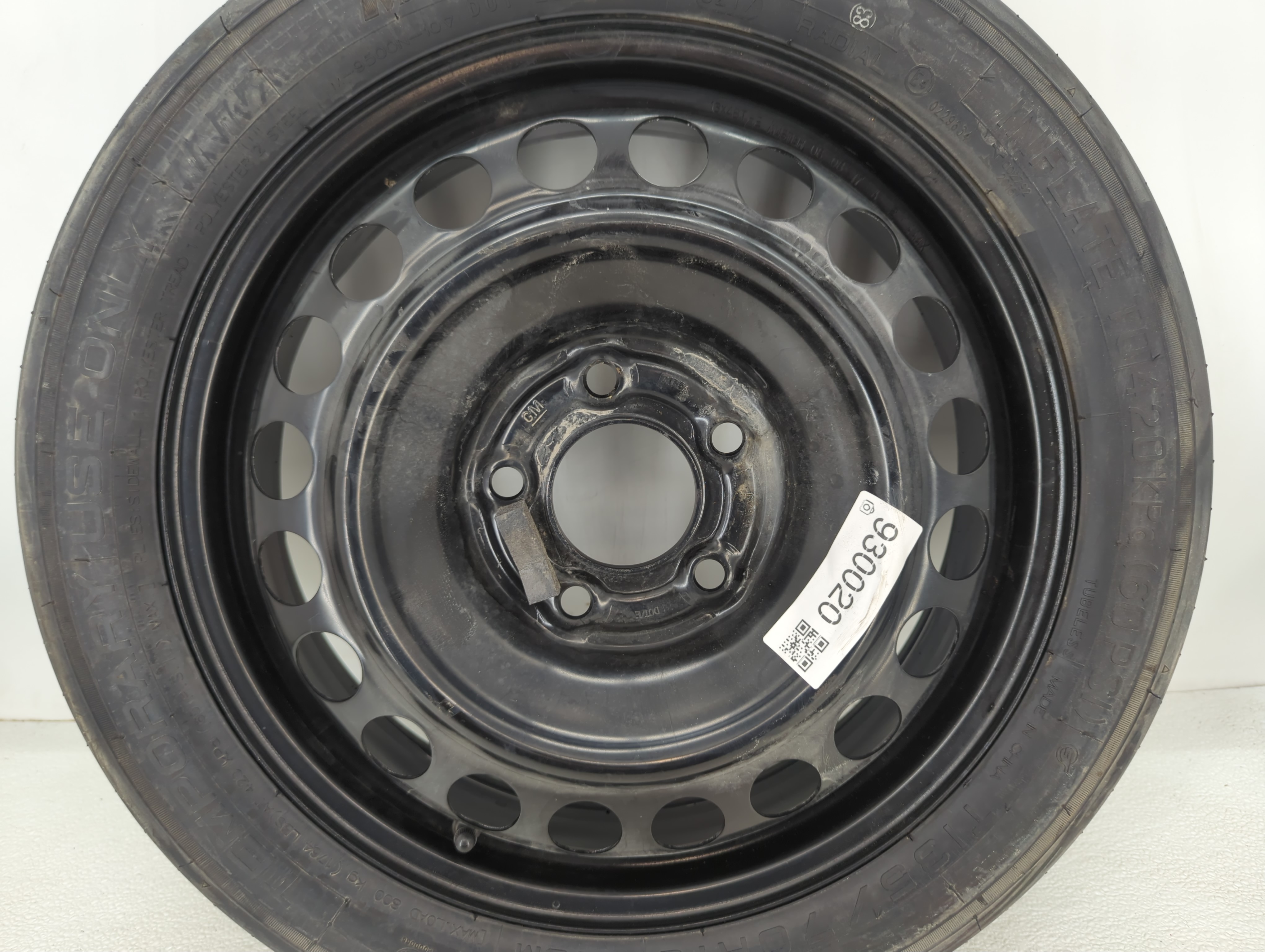 2018-2022 Chevrolet Equinox Spare Donut Tire Wheel Rim Oem 930020 - Oemusedautoparts1.com
